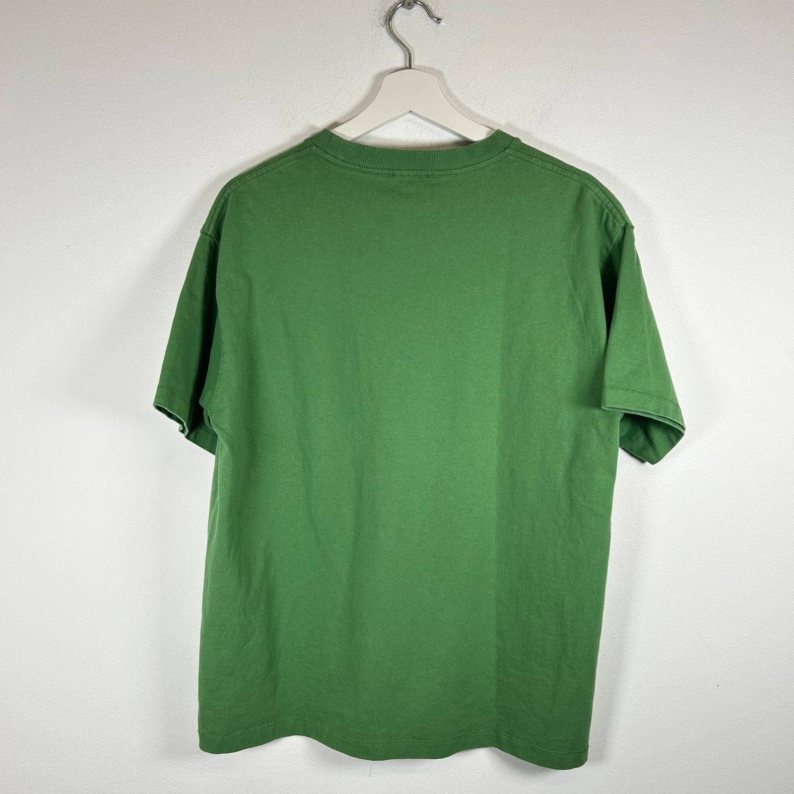 Bode Bode Green Embroidered Mallard T-shirt Size Free Size US M / EU 48-50 / 2 - 2 Thumbnail