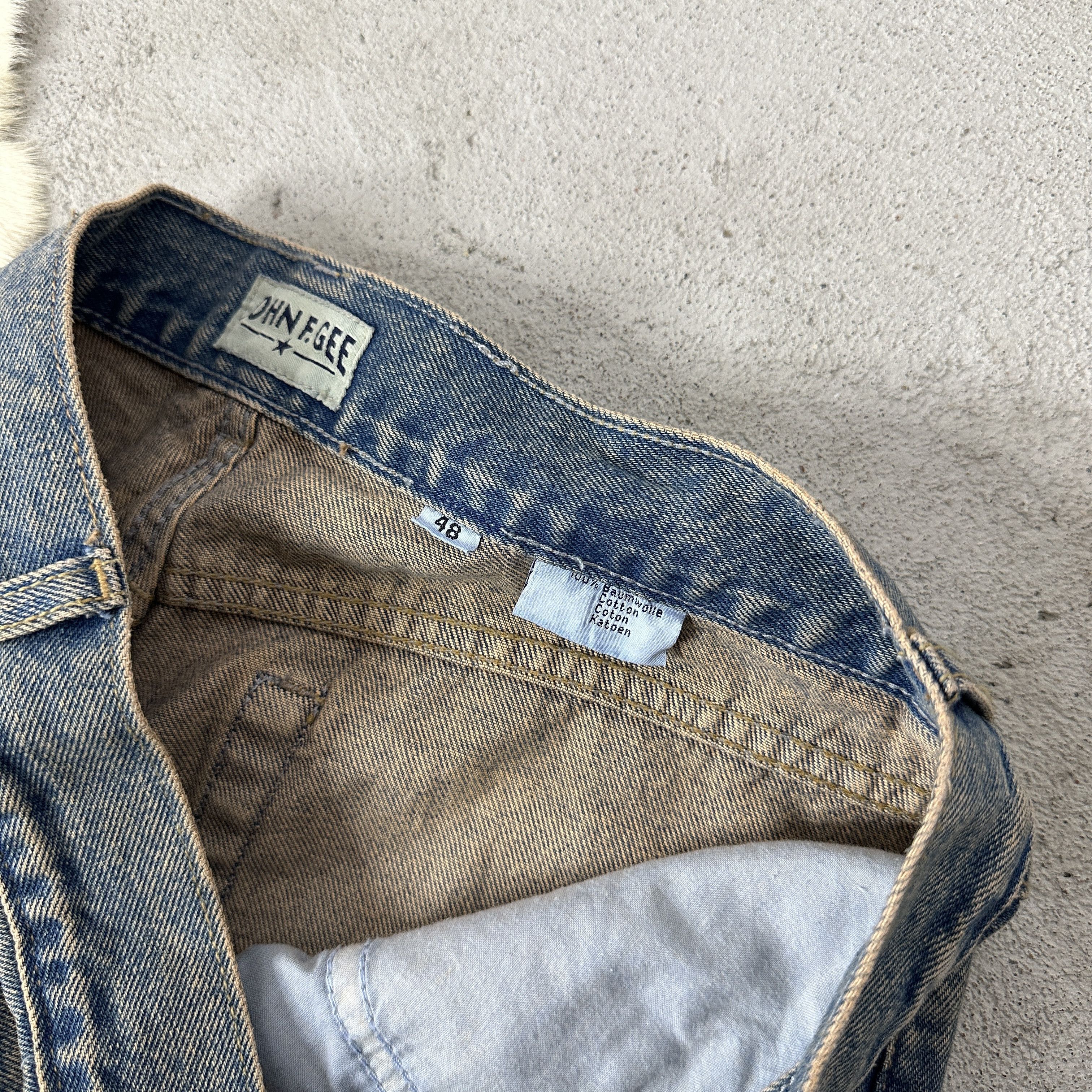 Vintage Vintage Streetwear Denim Y2K Baggy Washed Jeans Size US 32 / EU 48 - 2 Thumbnail