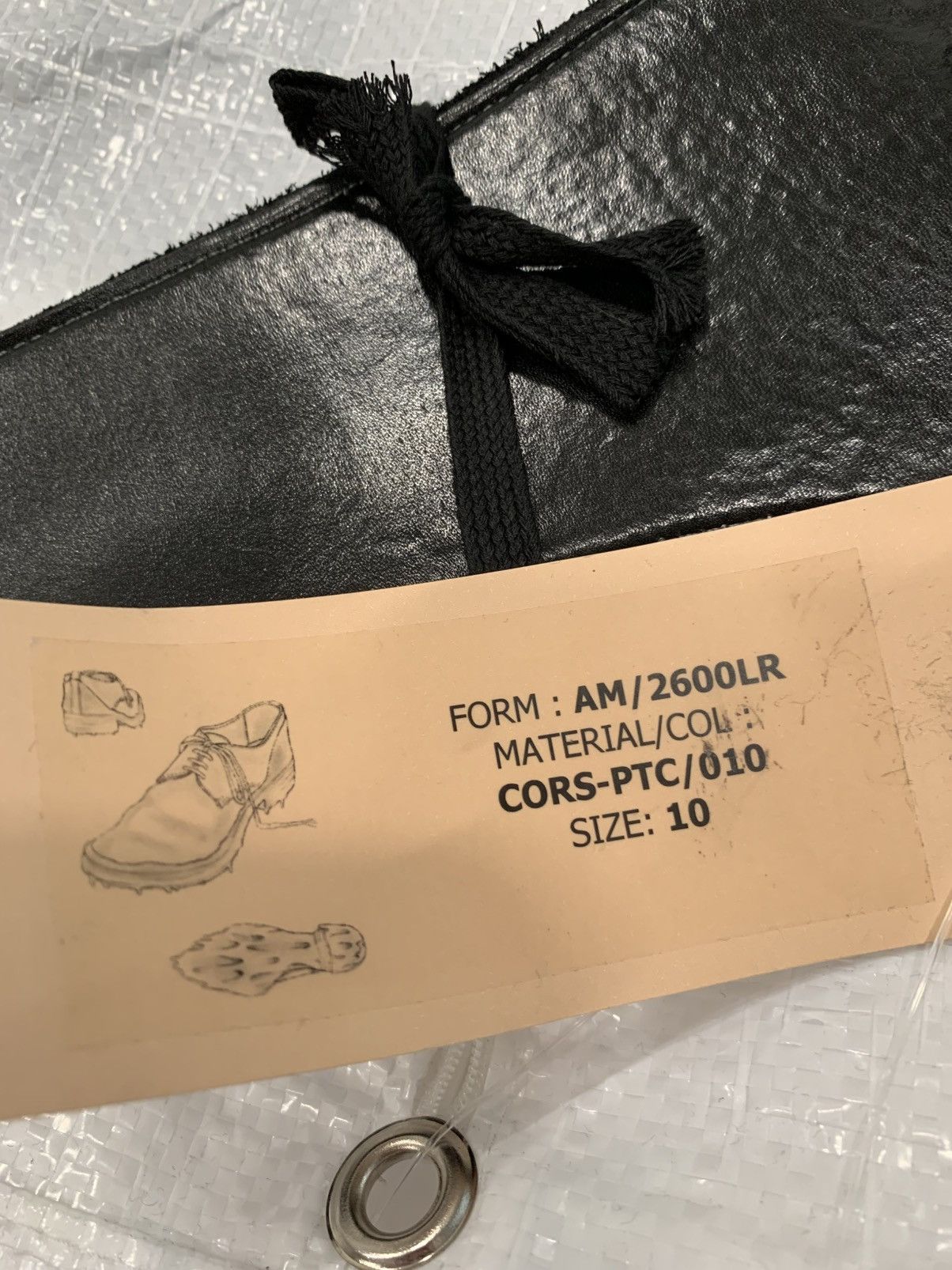 Carol Christian Poell CCP Object Dyed Lined Rubber-Drip “Goodyear” Derbys Size US 11.5 / EU 44-45 - 13 Thumbnail