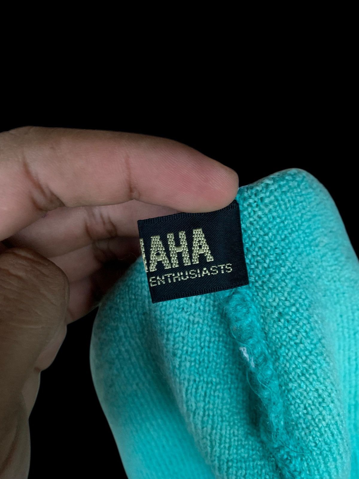 Japanese Brand × Vintage × Yamaha Yamaha Vintage Rare Knit Beanie Hat Size ONE SIZE - 7 Thumbnail