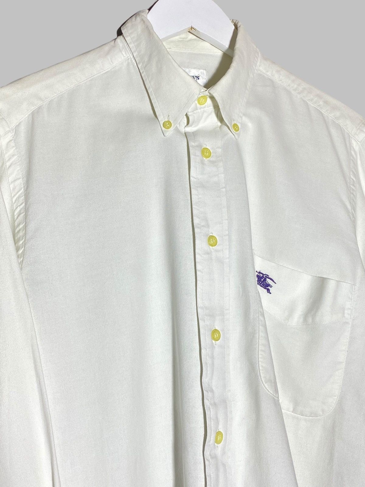 Burberry Vintage Burberrys White Shirt Size XL XXL Size US M / EU 48-50 / 2 - 3 Thumbnail