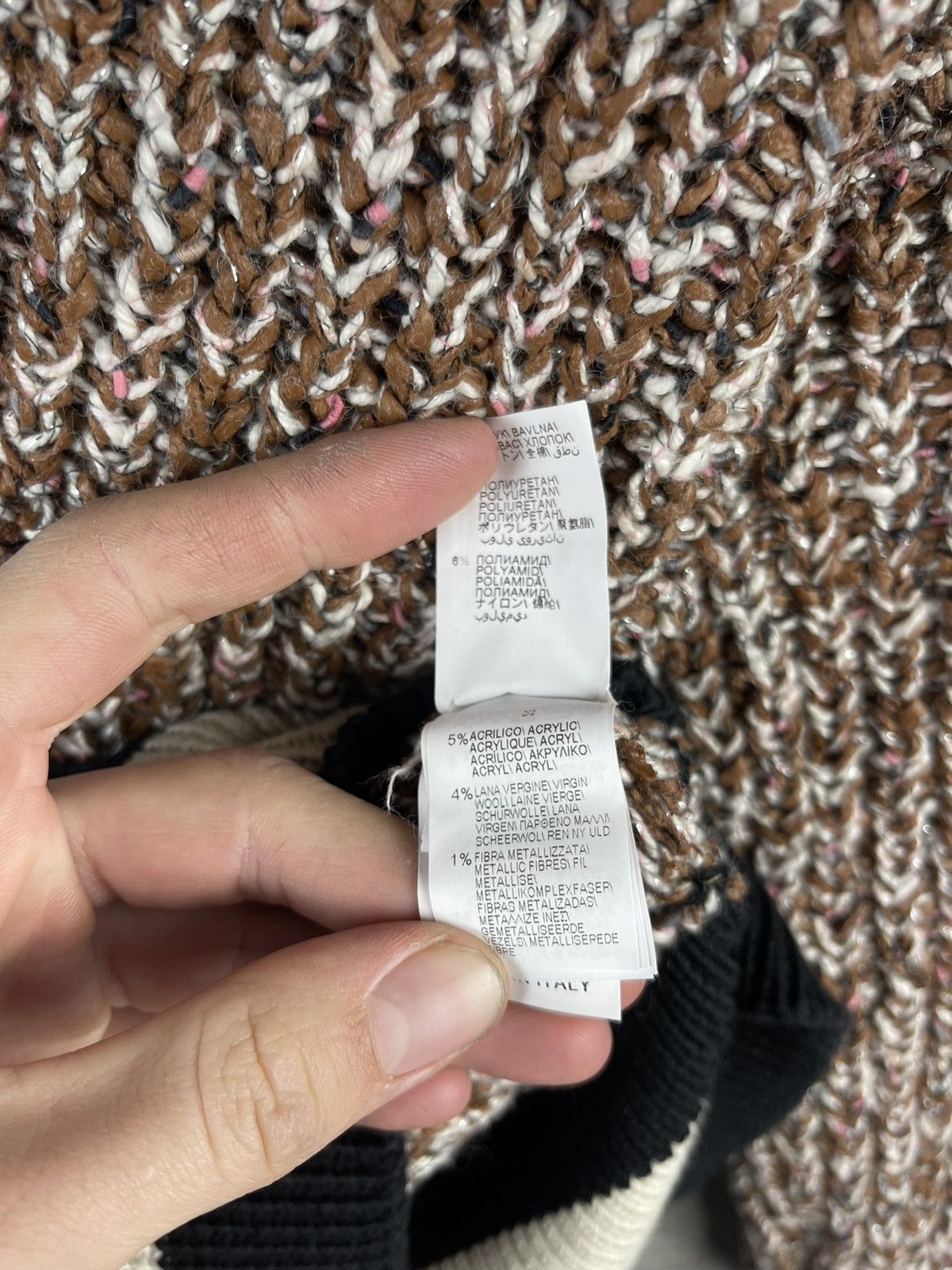 Brunello Cucinelli Brunello Cucinelli for Humanity Cotton/Wool V Neck Sweater Size M / US 6-8 / IT 42-44 - 11 Thumbnail