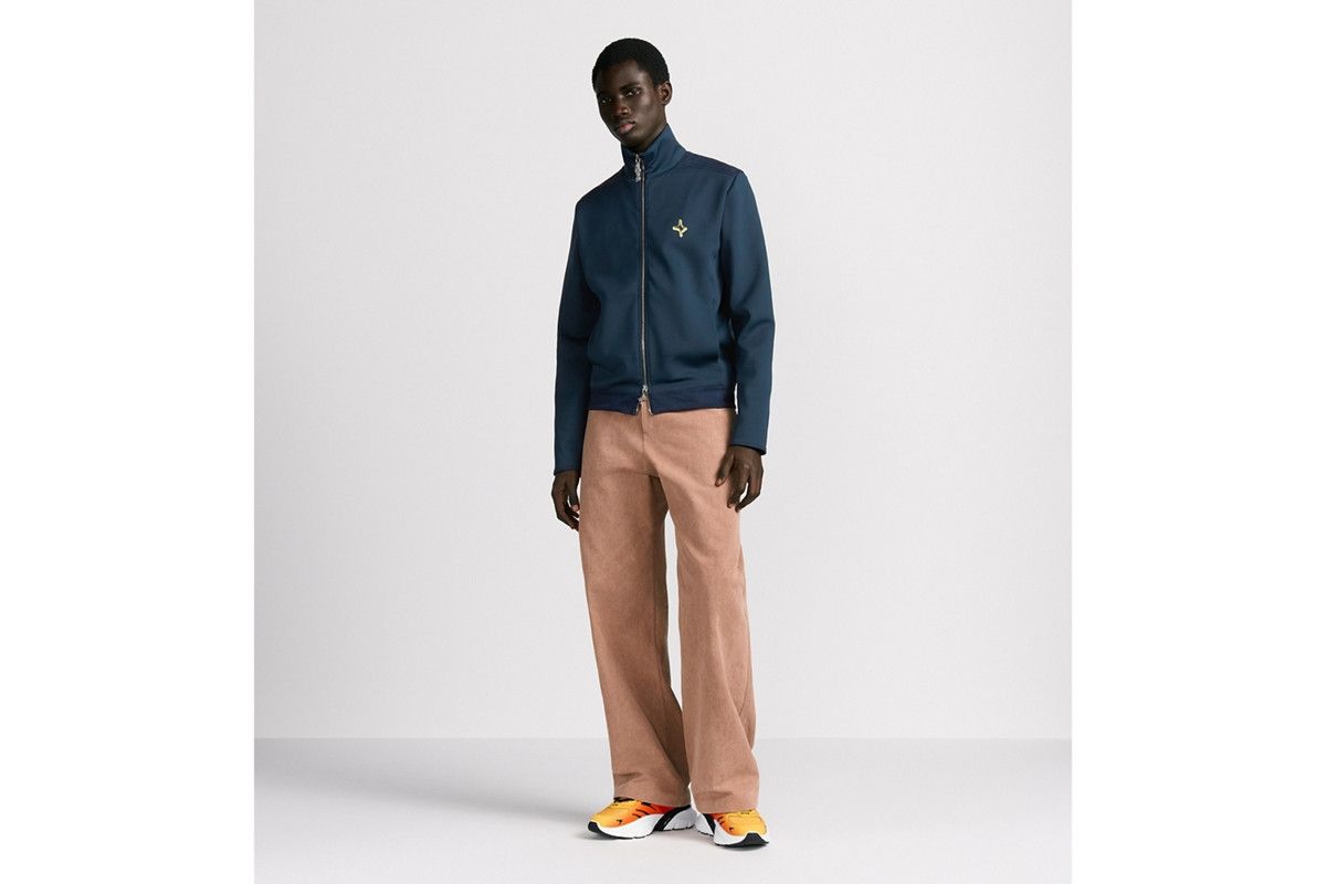 Dior o1bcso1str0326 Lewis Hamilton Track Jacket in Navy Blue Size US L / EU 52-54 / 3 - 4 Thumbnail