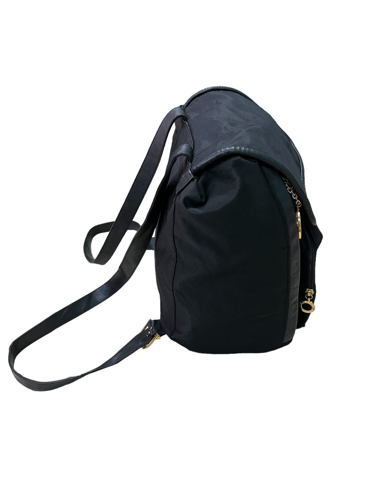 Celine AUTHENTIC CELINE BLACK NYLON BACKPACK Size ONE SIZE - 3 Thumbnail