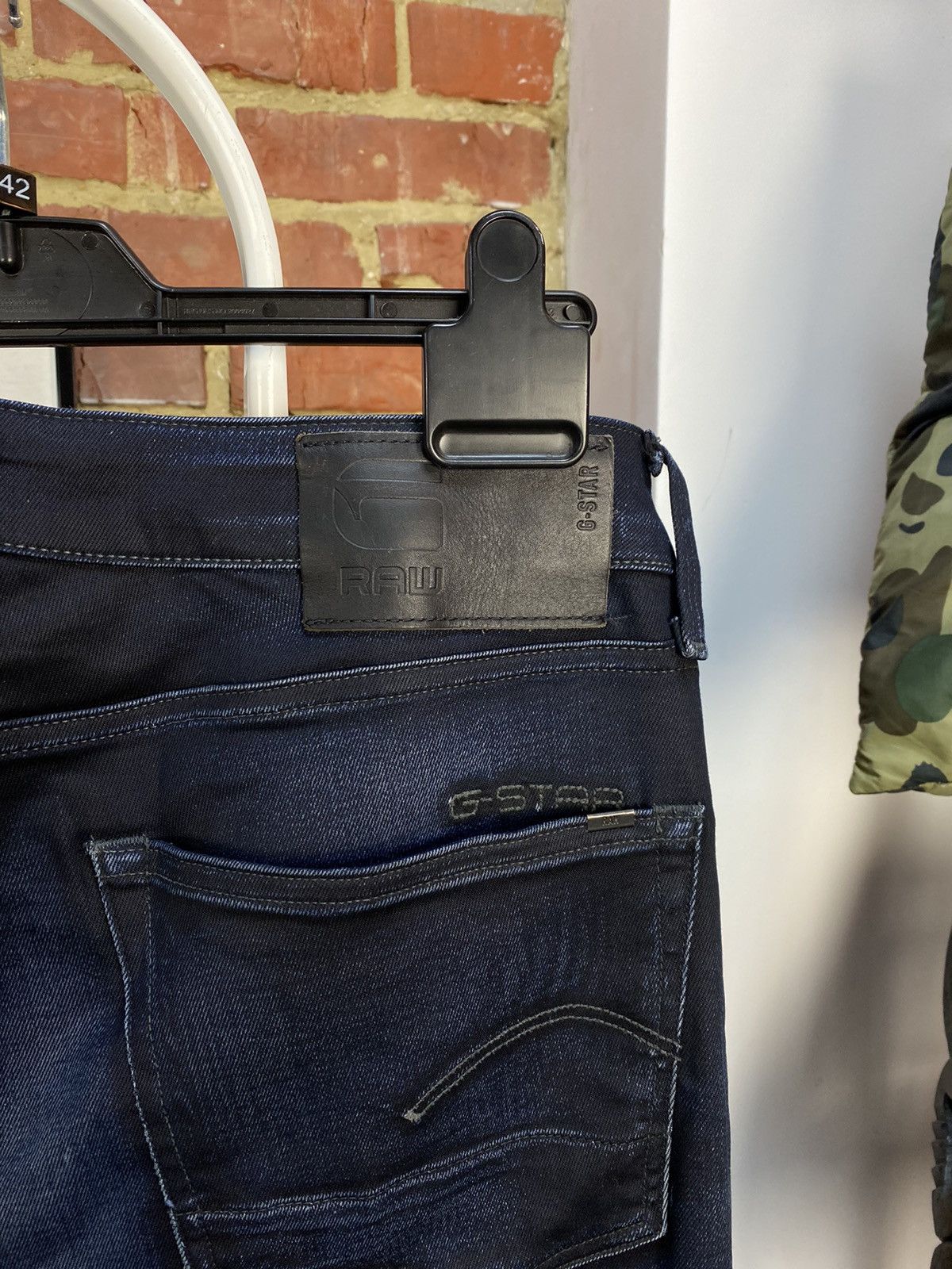 G-Star G-Star Raw 3301 Slim Denim Jeans Size US 33 - 9 Thumbnail