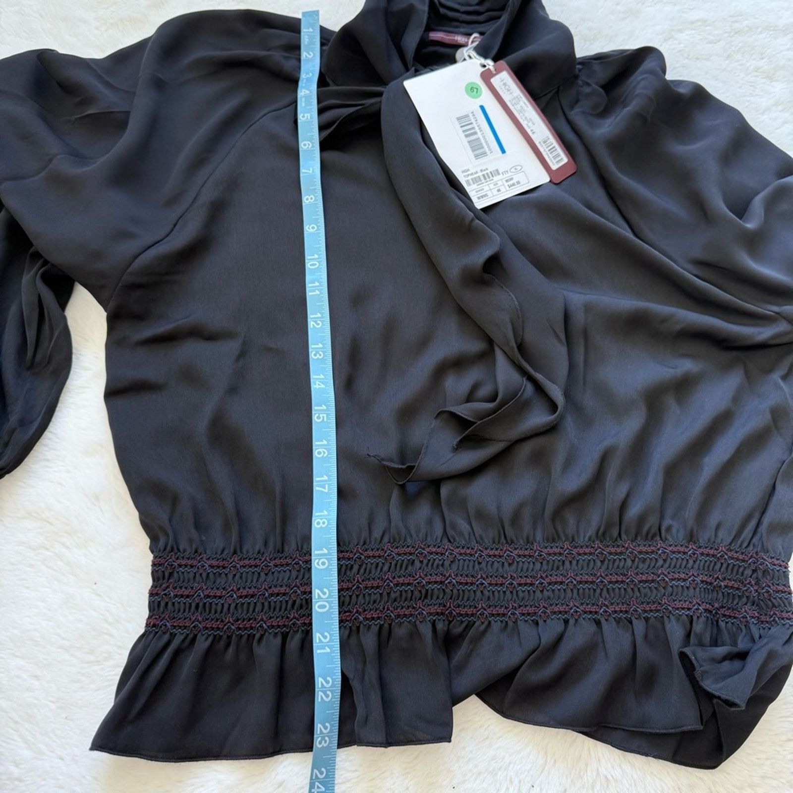 Other NWT!!! High Tech women blouse size 10 US Retail 440$ Size L / US 10 / IT 46 - 8 Thumbnail