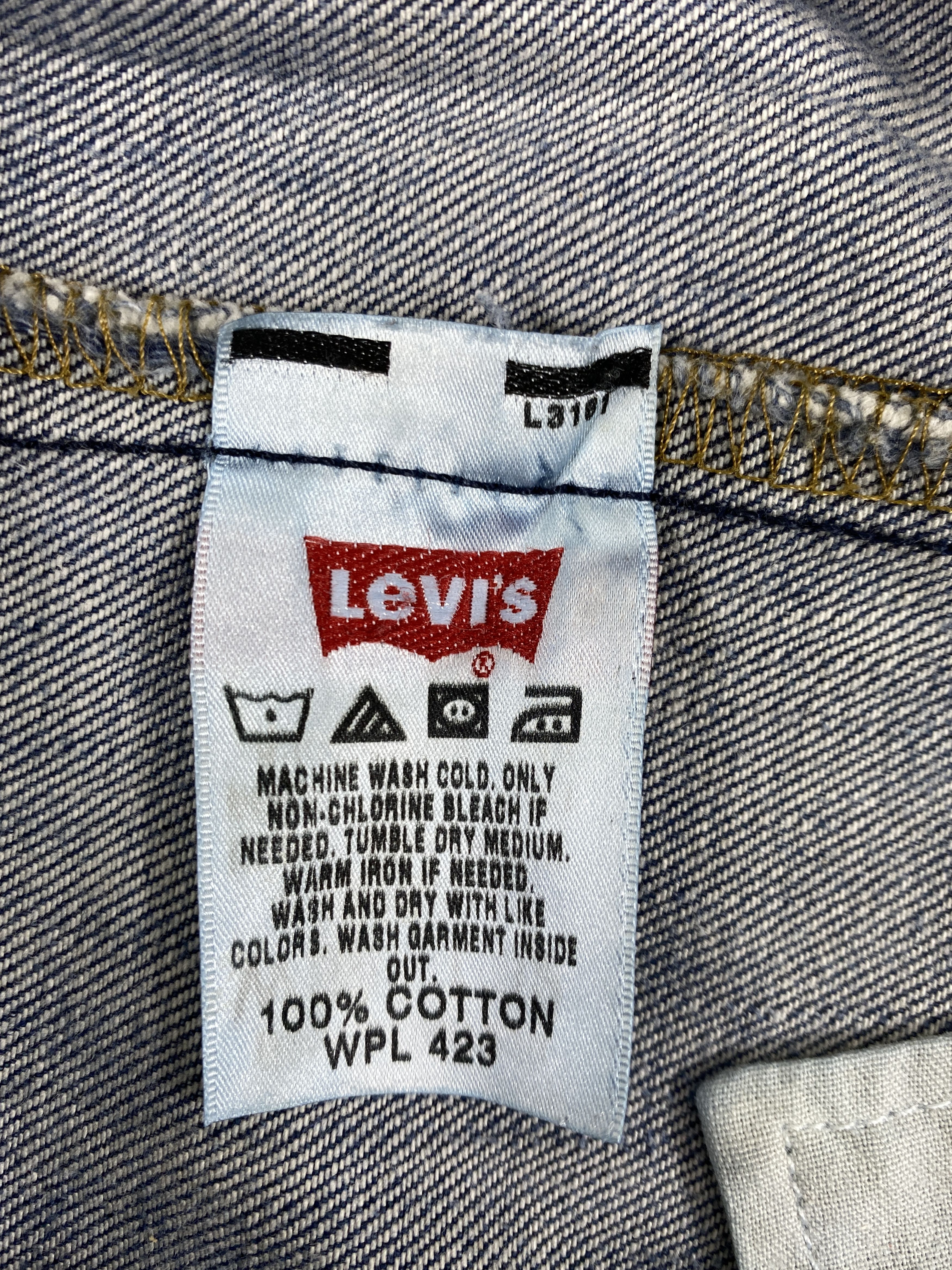 Levi's Dark Blue Vintage Levi's 501 Jeans 34x31.5 Denim -JN1602 Size US 34 / EU 50 - 11 Thumbnail