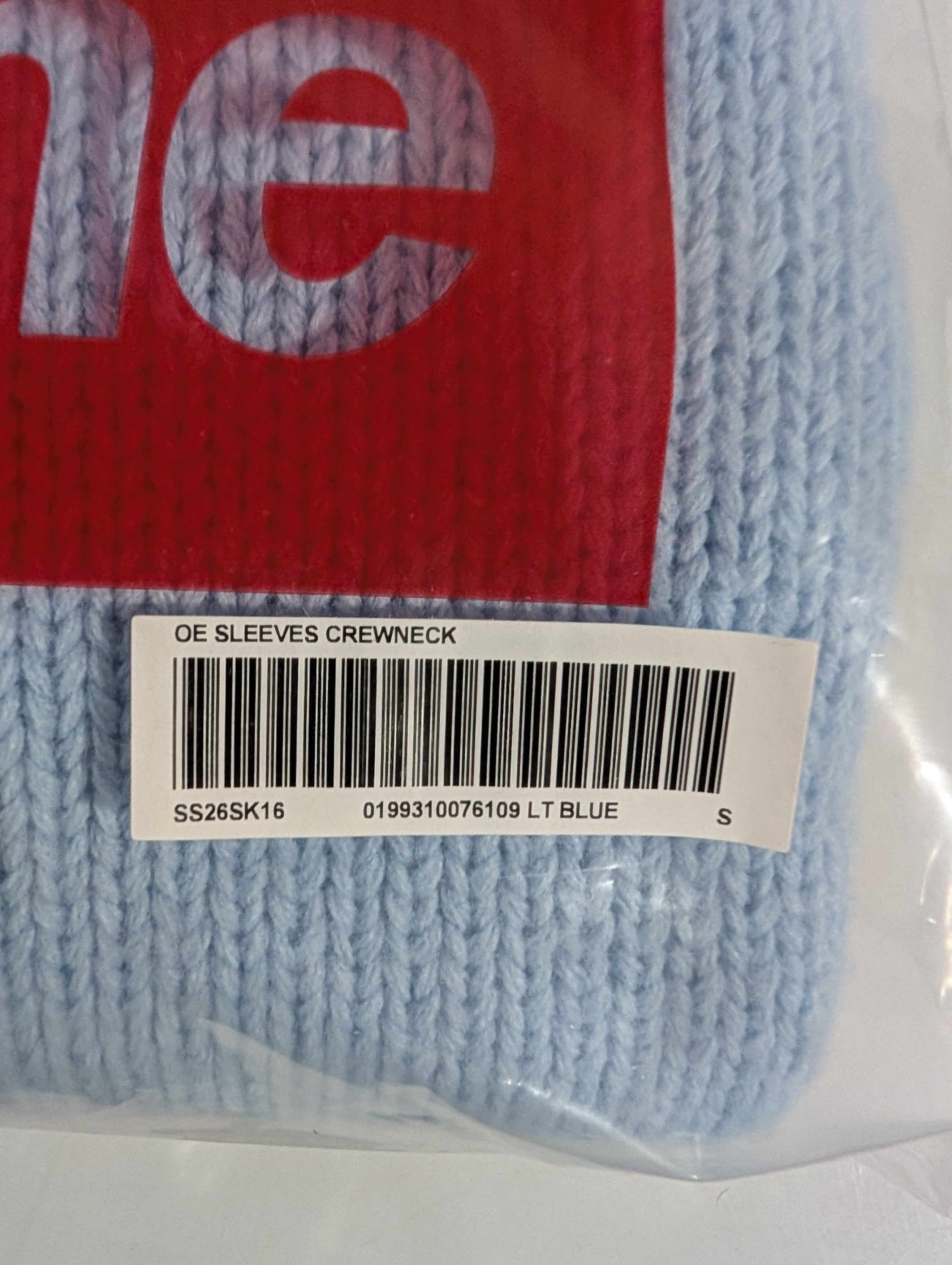 Supreme Supreme Old English Sleeves Sweater | Grailed