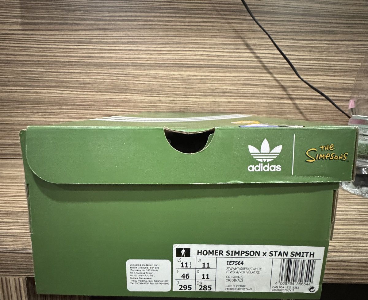 Adidas Adidas Stan Smith x Homer Simpsons Size US 11.5 / EU 44-45 - 7 Thumbnail