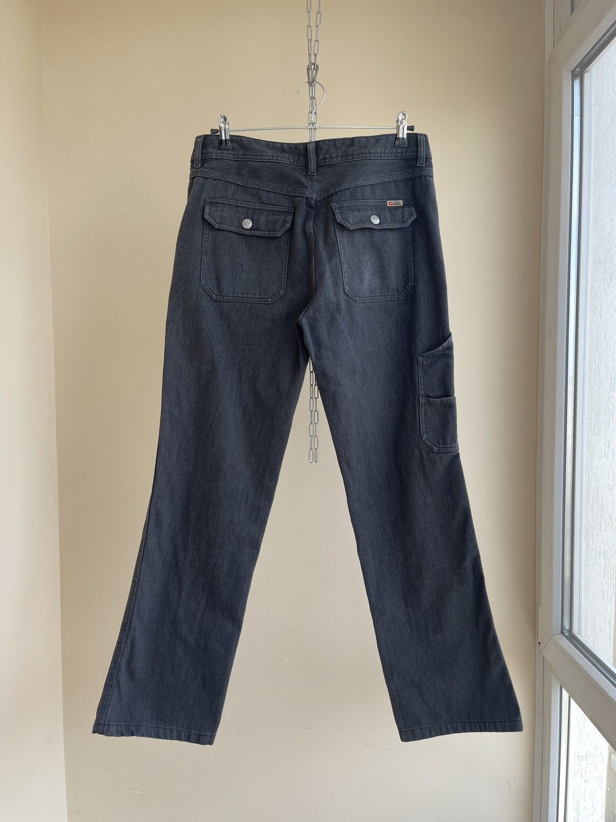 Diesel Walling Straight Fit Workwear Carpenter Pants 90s 2000s w32 Size US 32 / EU 48 - 2 Thumbnail
