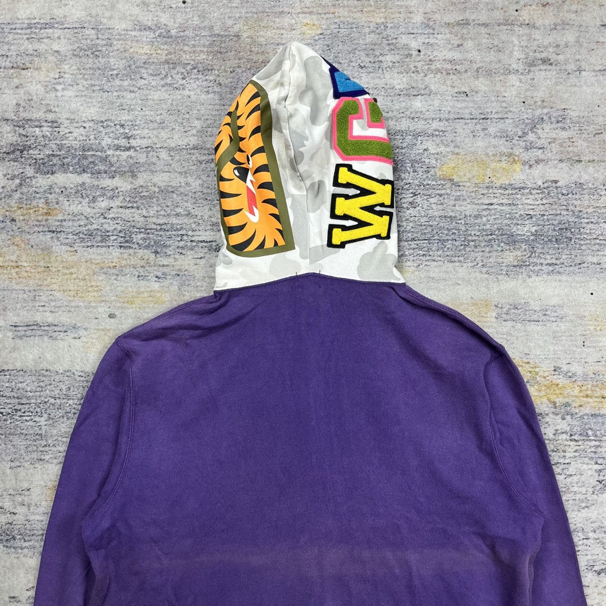 Bape Bape shark wgm full zip hoodie Size US M / EU 48-50 / 2 - 5 Thumbnail
