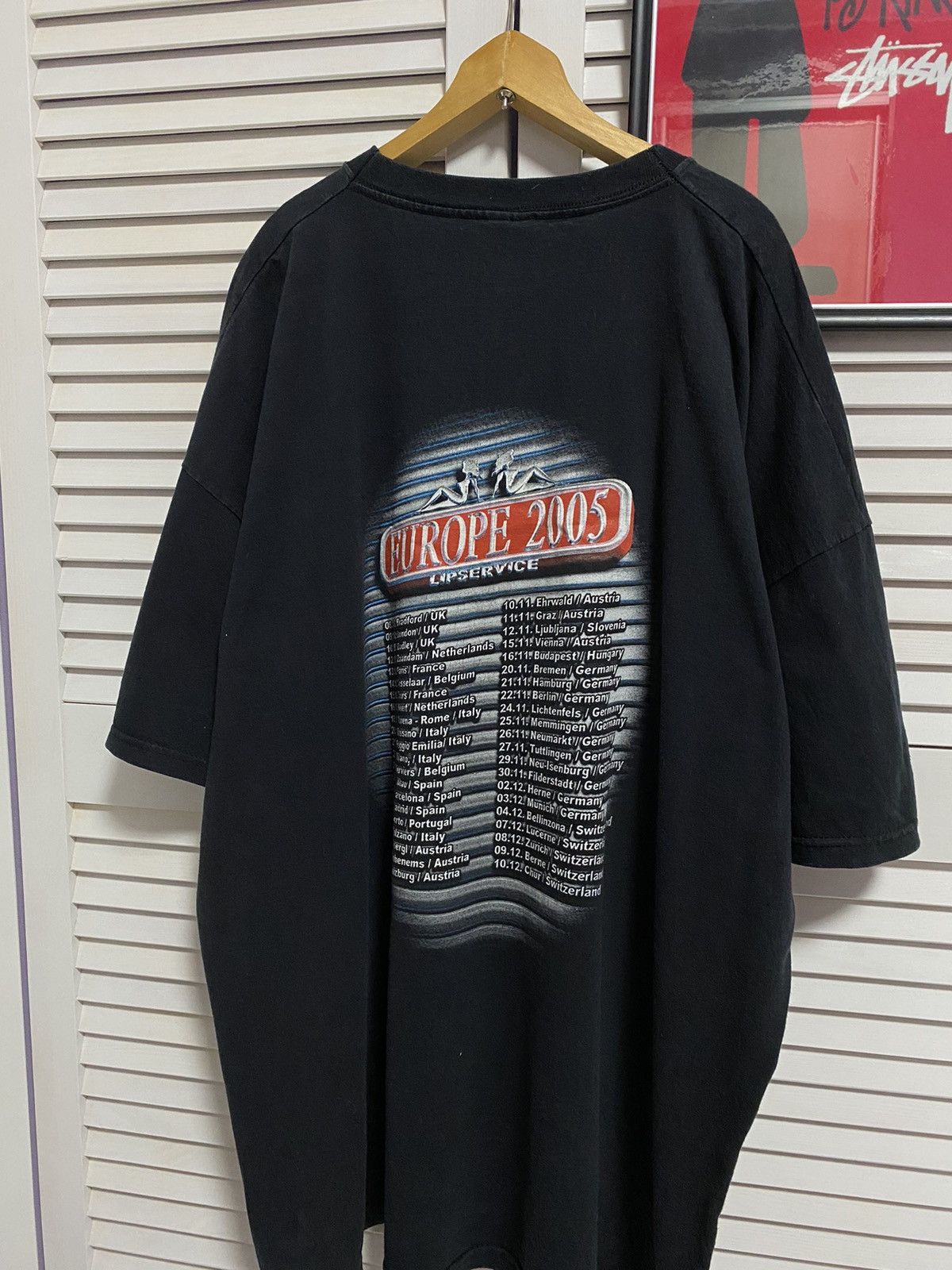 Band Tees × Vintage Vintage T-Shirt Gotthard Tour Tee Europe 2005 Lipservice Size US XXL / EU 58 / 5 - 4 Thumbnail