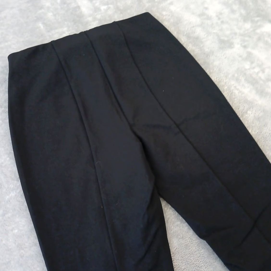 White House Black Market White House Black Market Legging Ankle Pants Womens Small Black Pull On Stretch Size 28" / US 6 / IT 42 - 7 Thumbnail