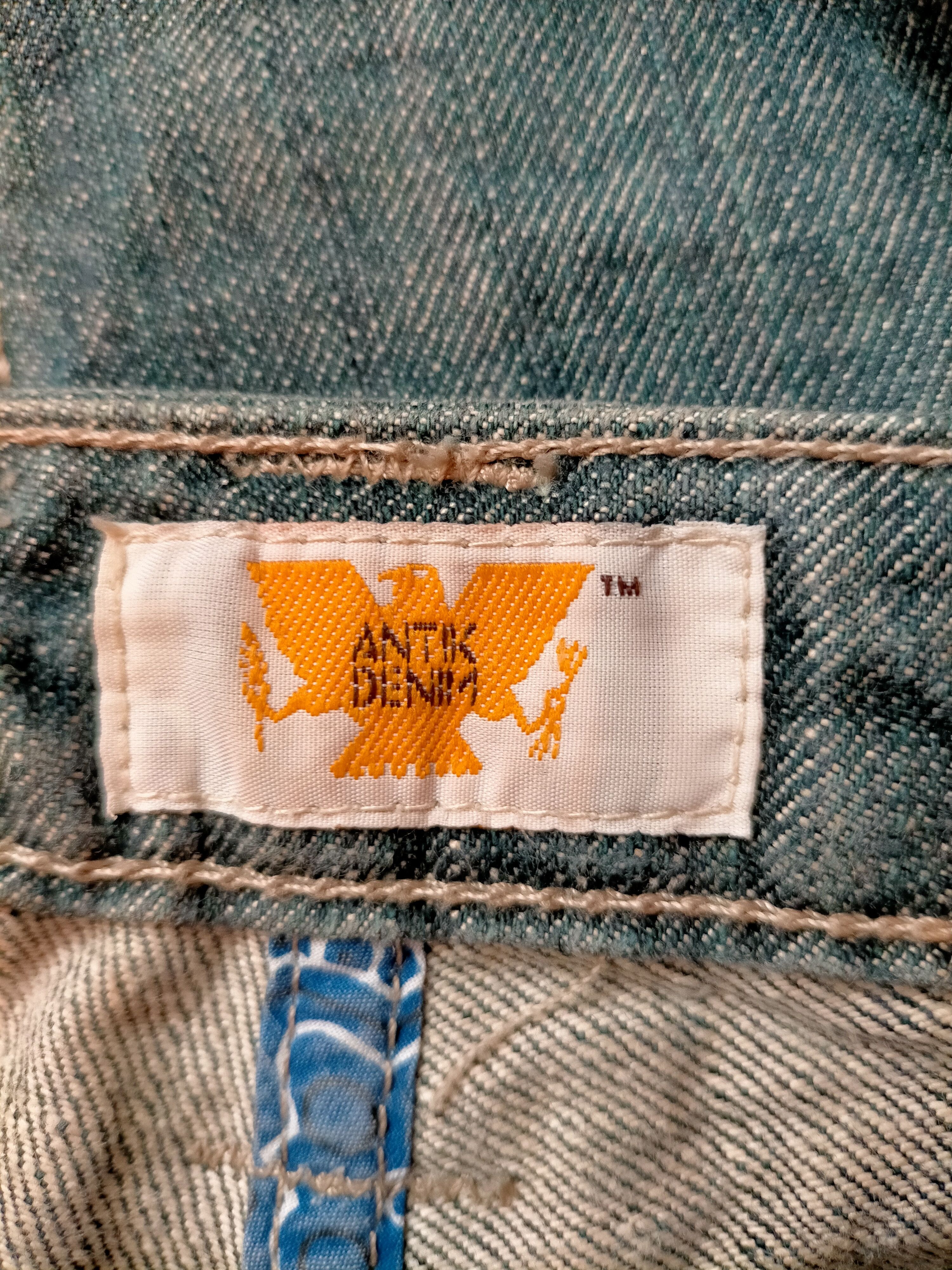 Hysteric Glamour Flare Jeans Antik Denim Embroidered Low rise Boot cut Denim Size US 28 / EU 44 - 16 Thumbnail