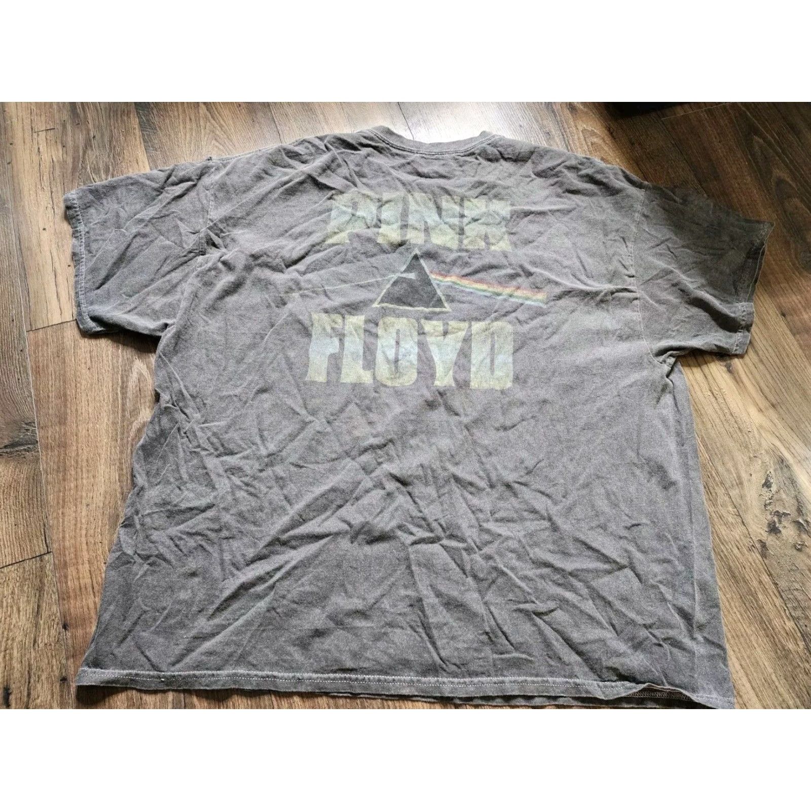 Vintage VINTAGE Pink Floyd Grunge Oversized Long Sleeve T-Shirt 2XL Gray Graphic 80s Music Unisex Adults Size US XXL / EU 58 / 5 - 3 Thumbnail