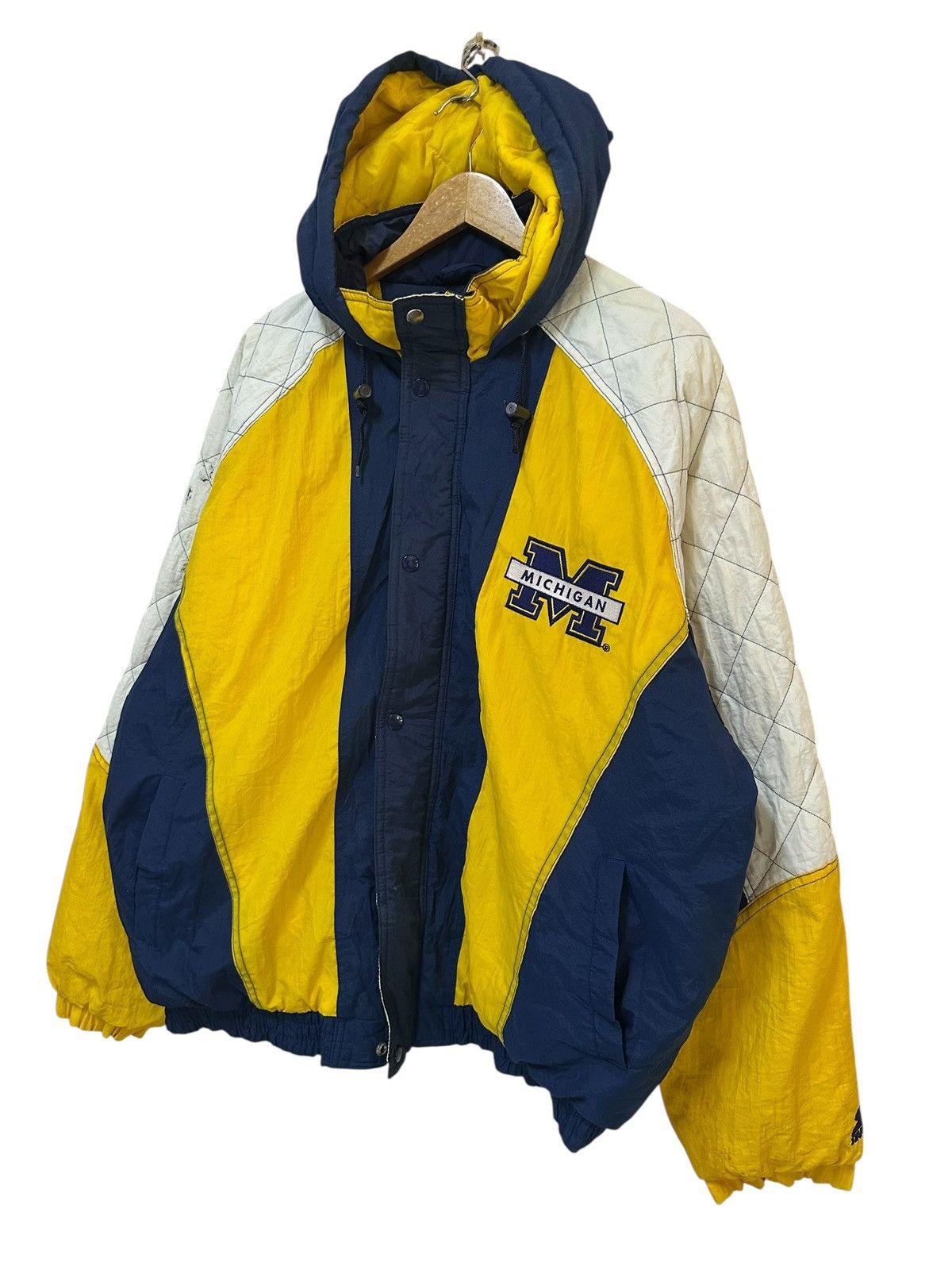 Starter Vintage starter Michigan Winter Jacket Size US L / EU 52-54 / 3 - 3 Thumbnail