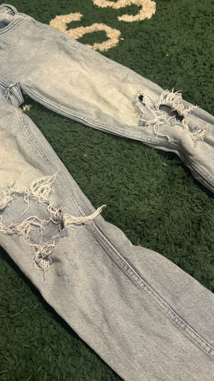 Pacsun Pacsun Distressed Ripped Jeans Size US 30 / EU 46 - 3 Thumbnail