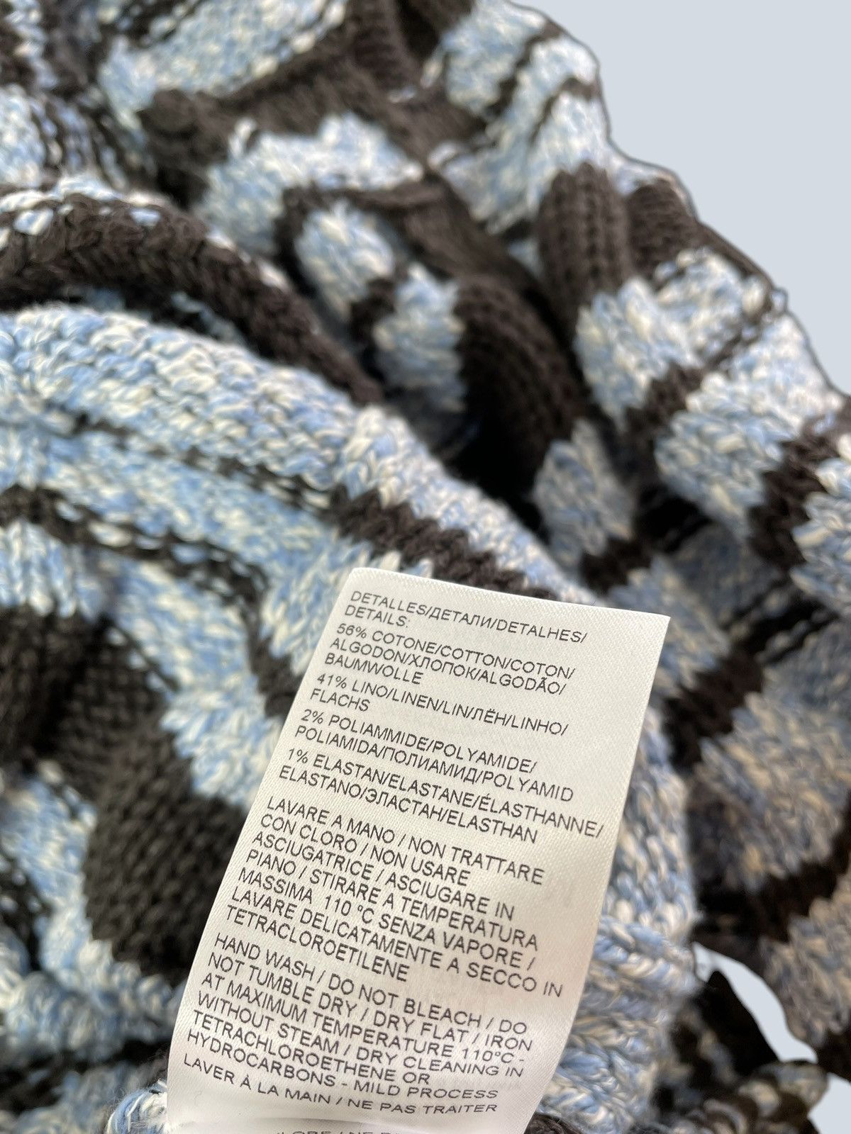Bottega Veneta Bottega Veneta multi jacquard cotton sweater, M. Size US M / EU 48-50 / 2 - 9 Thumbnail