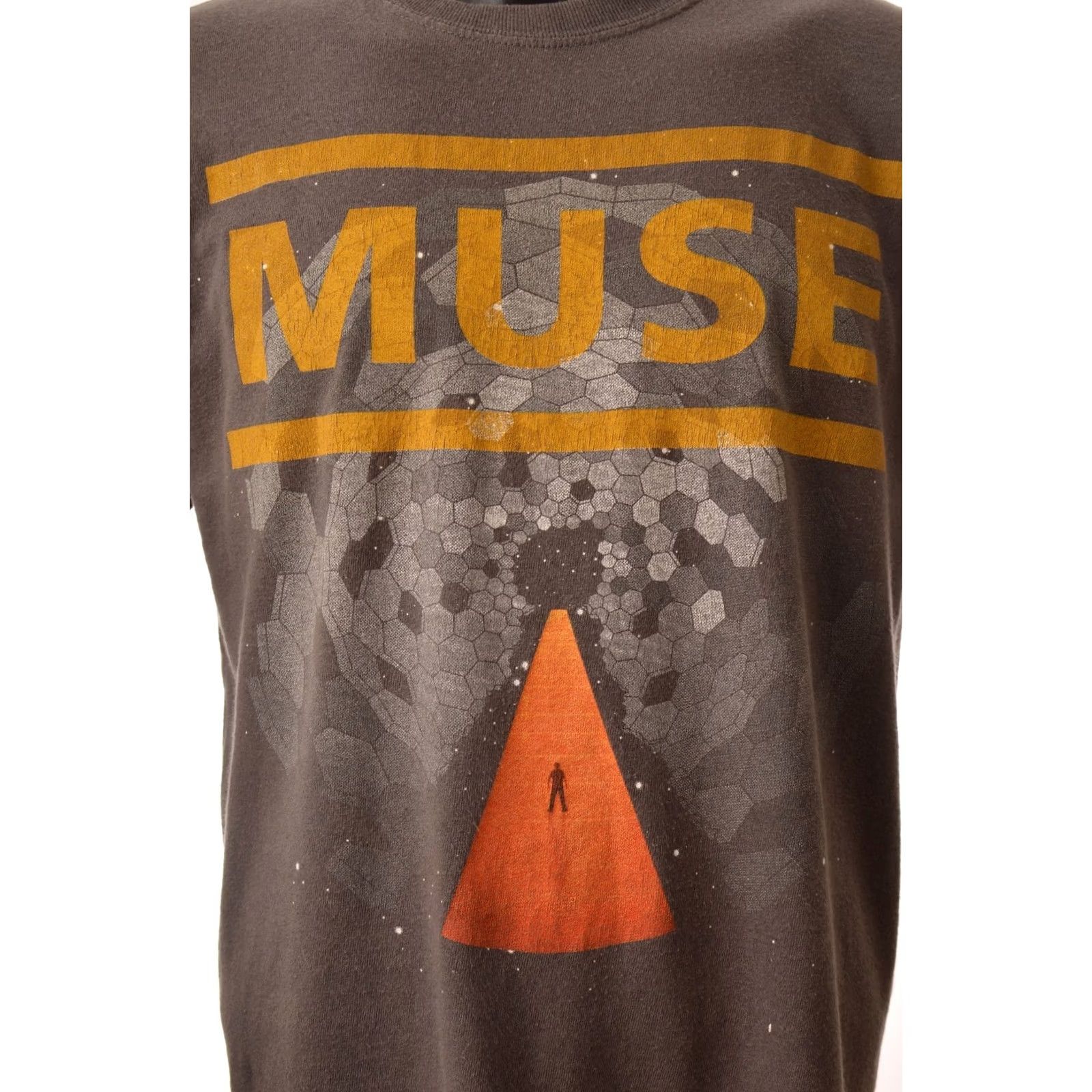 Gildan Gildan Muse Vintage T-Shirt Gray M Mens Short Sleeve 100% Cotton 2000s Alt Rock Size US M / EU 48-50 / 2 - 2 Thumbnail