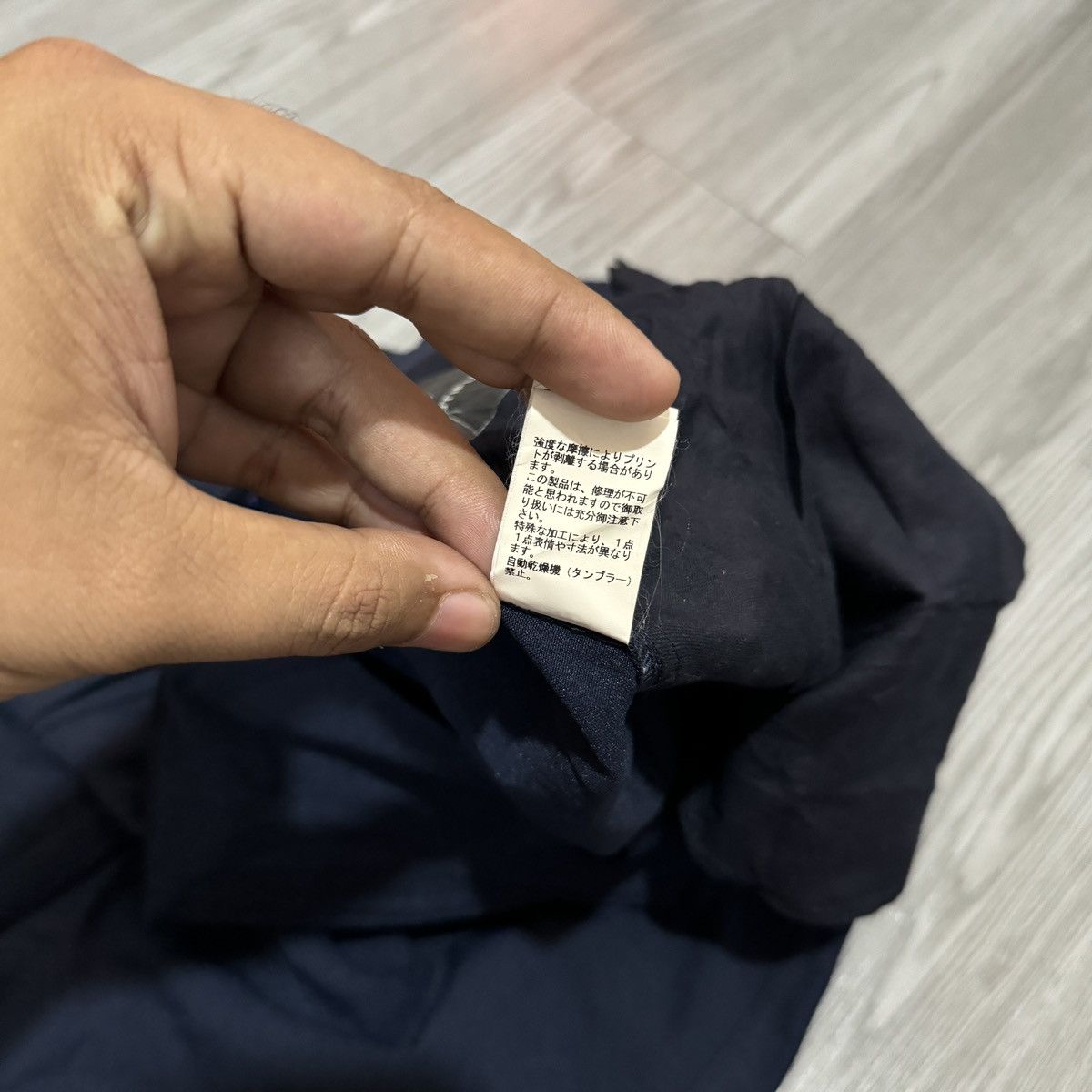 Japanese Brand × Undercover × Vintage Undercover AW 04/05 "BUT BEAUTIFUL" Navy Button Cargo pants Size US 32 / EU 48 - 14 Thumbnail