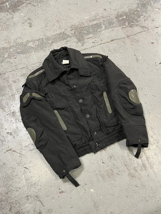 Dolce & Gabbana FW2004 Dolce & Gabbana Multi-Pocket Black Nylon Bomber Jacket Size US L / EU 52-54 / 3 - 4 Thumbnail