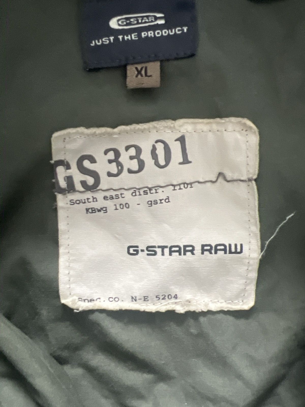 G-Star G star 3301 jacket Size US XL / EU 56 / 4 - 4 Thumbnail
