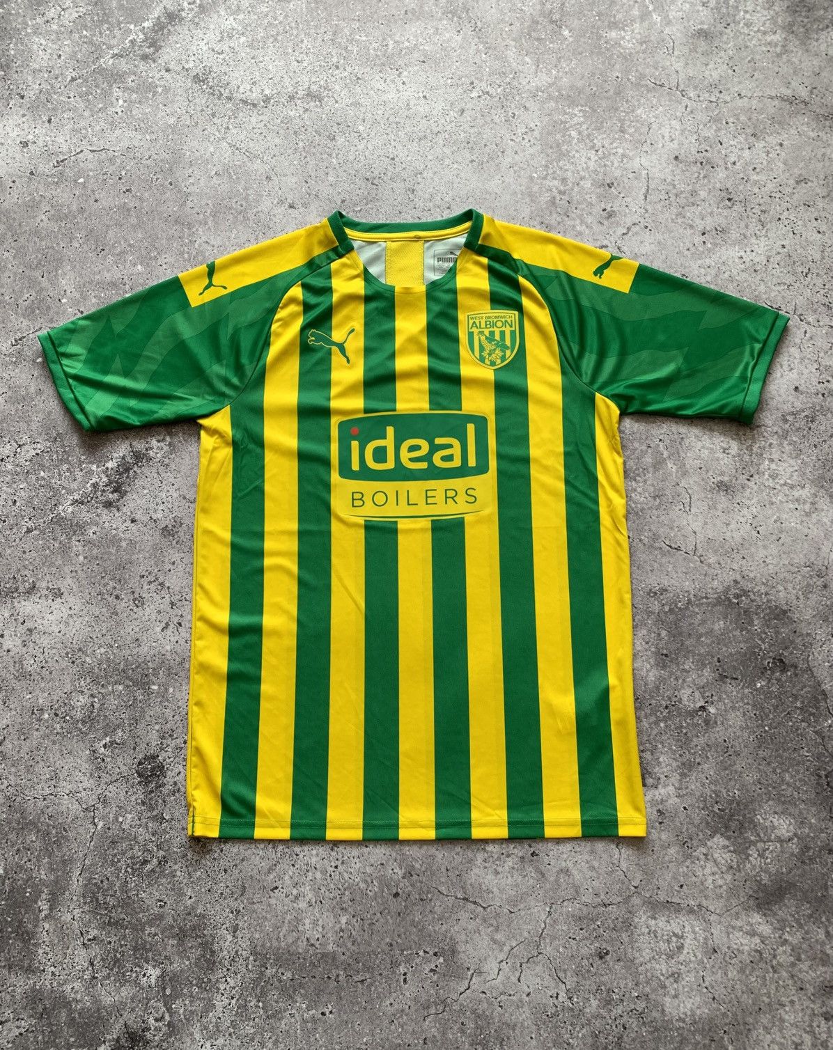 Puma 🔥PUMA WEST BROMWICH 2019/20 AWAY SOCCER SHIRT JERSEY Size US M / EU 48-50 / 2 - 2 Thumbnail