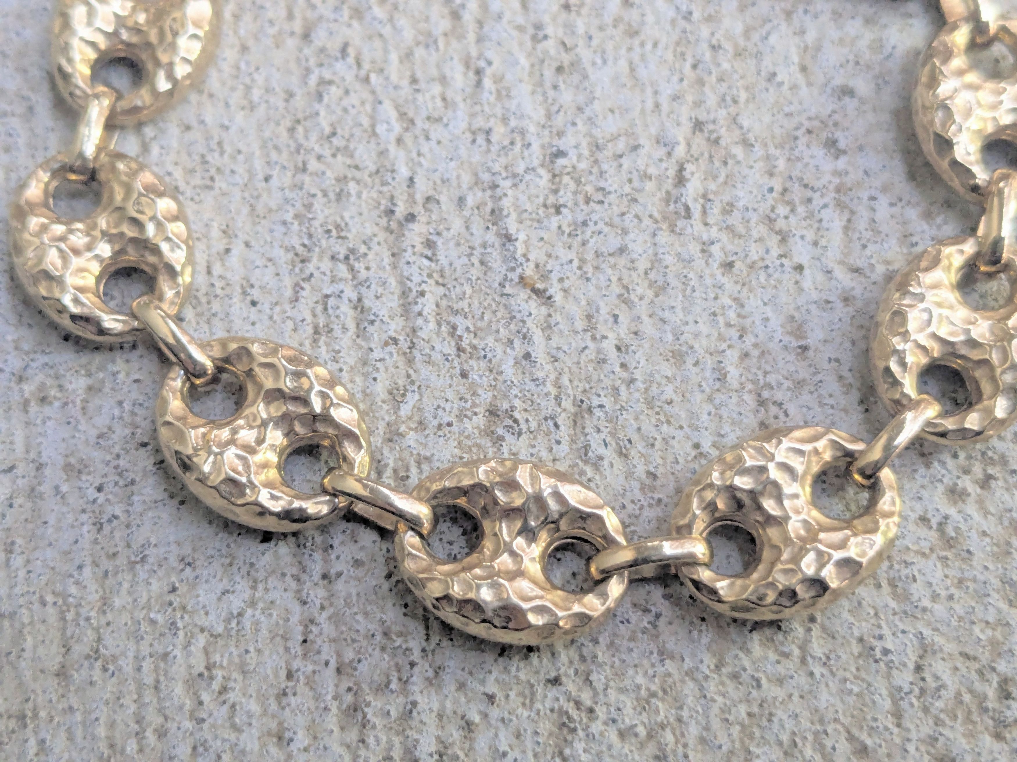 Sterling Silver Itaor Sterling Silver Bracelet Anchor Mariner 8 Italy Size ONE SIZE - 6 Thumbnail