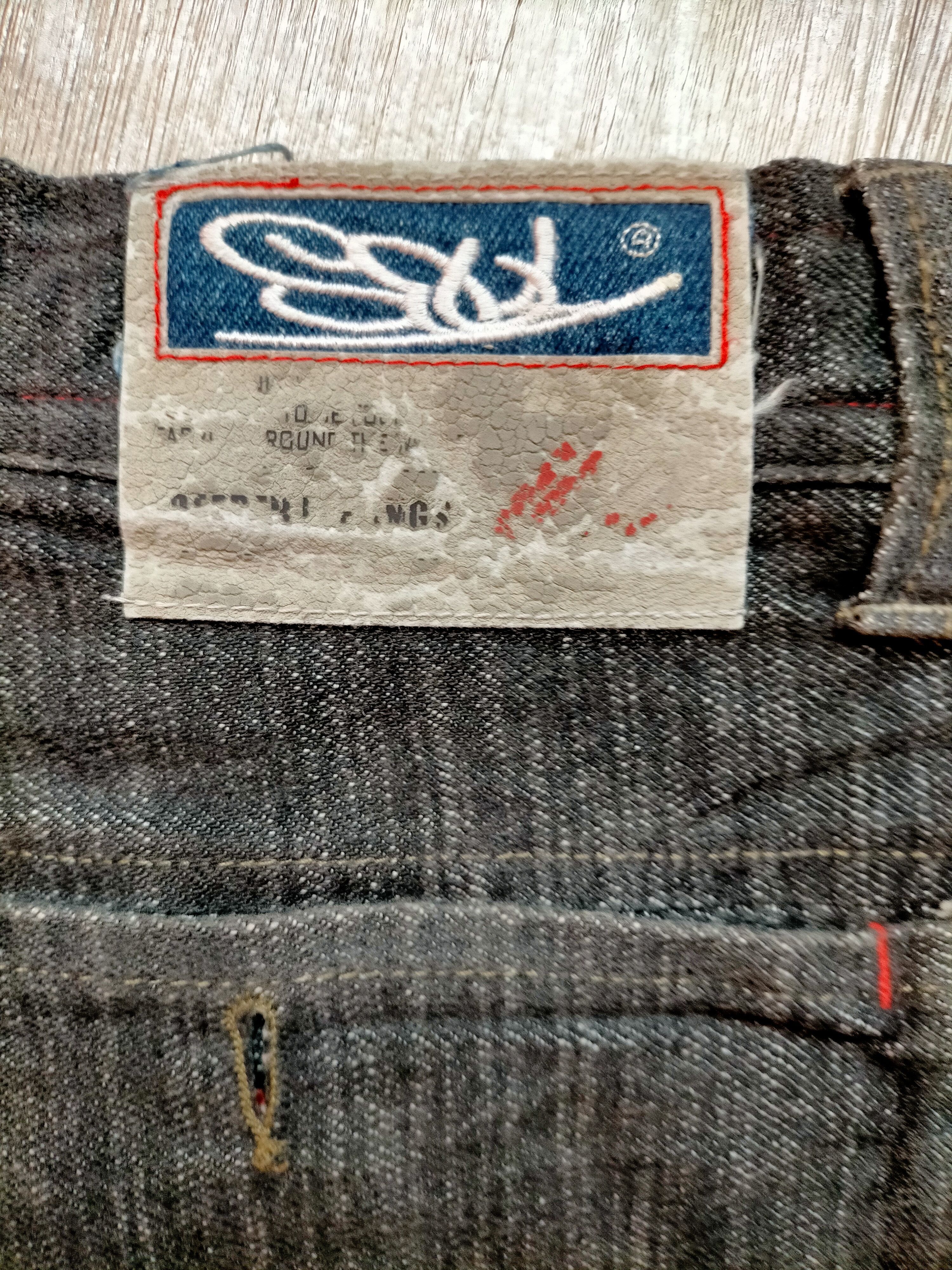 Vintage 1989 Baggy Soul Usa Embroidered Cargo Black Jeans