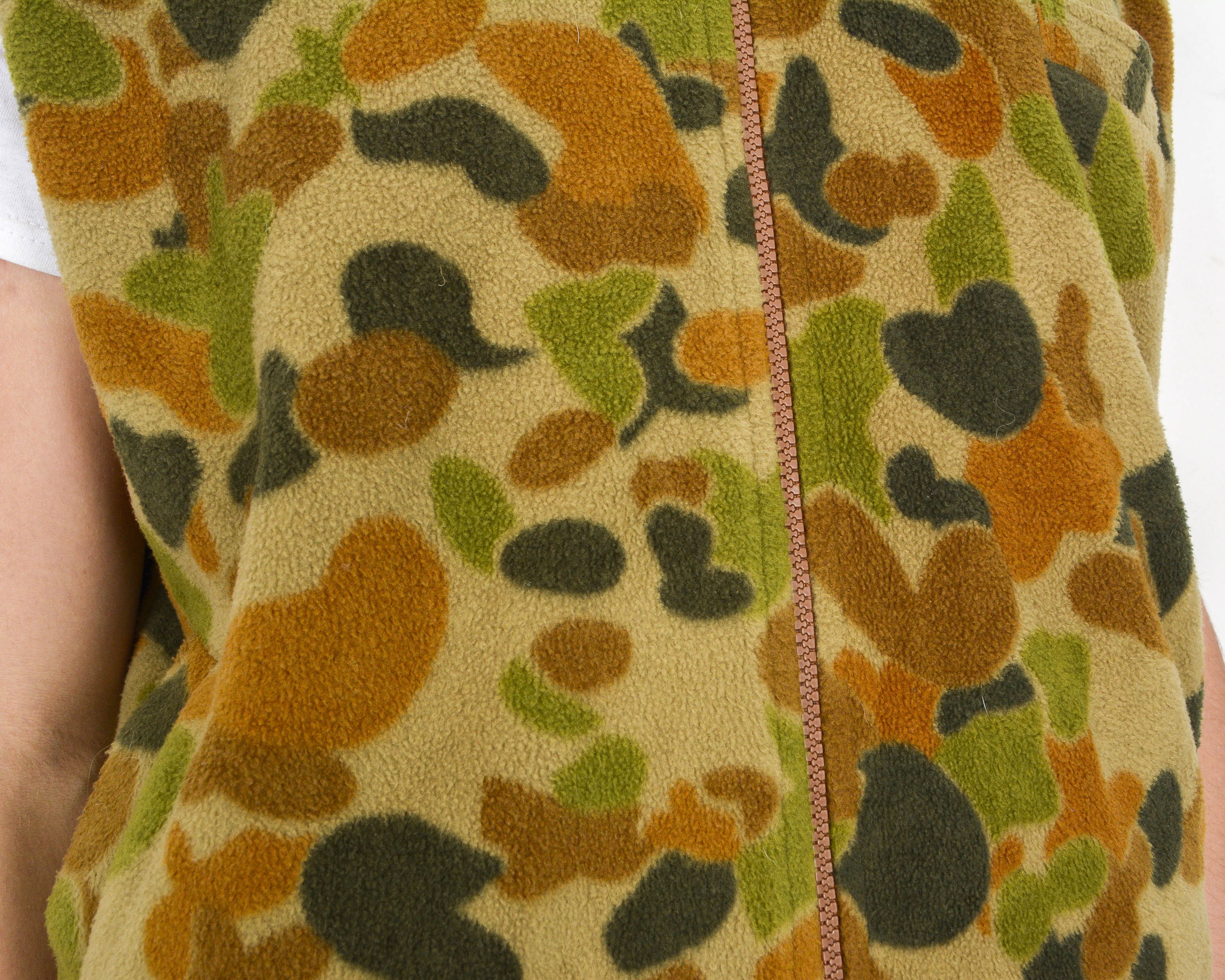 Man Made In Australia Australian Army XL Military Fleece Vest jacket tank gilet Size US XL / EU 56 / 4 - 5 Thumbnail