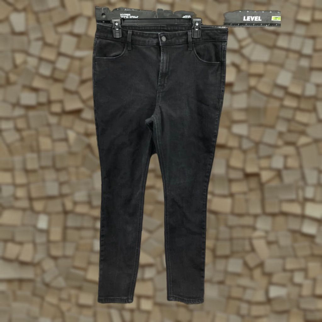 Old Navy Old Navy Jeans Skinny Womens Size 14 Dark Wash Black Size 36" / US 14 / IT 50 - 1 Thumbnail