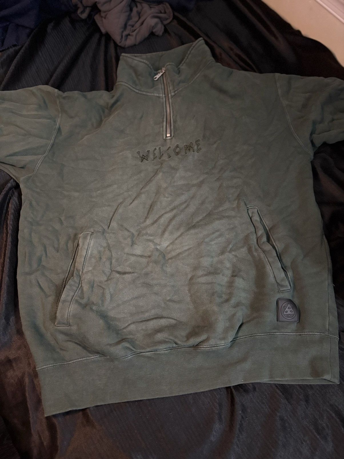 Other *Vintage Emerald Green Quarter Zip Size US M / EU 48-50 / 2 - 2 Thumbnail