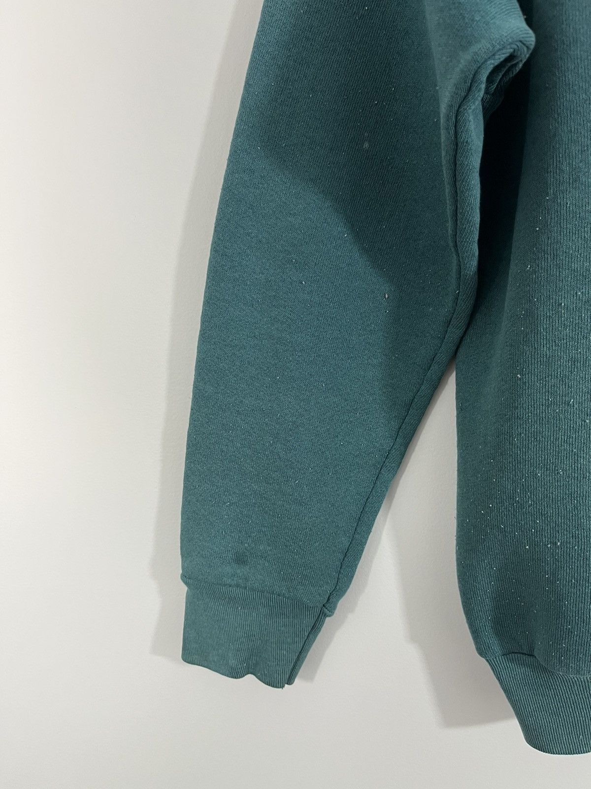 Vintage Retro Blank Faded Green Crewneck Size US S / EU 44-46 / 1 - 8 Thumbnail