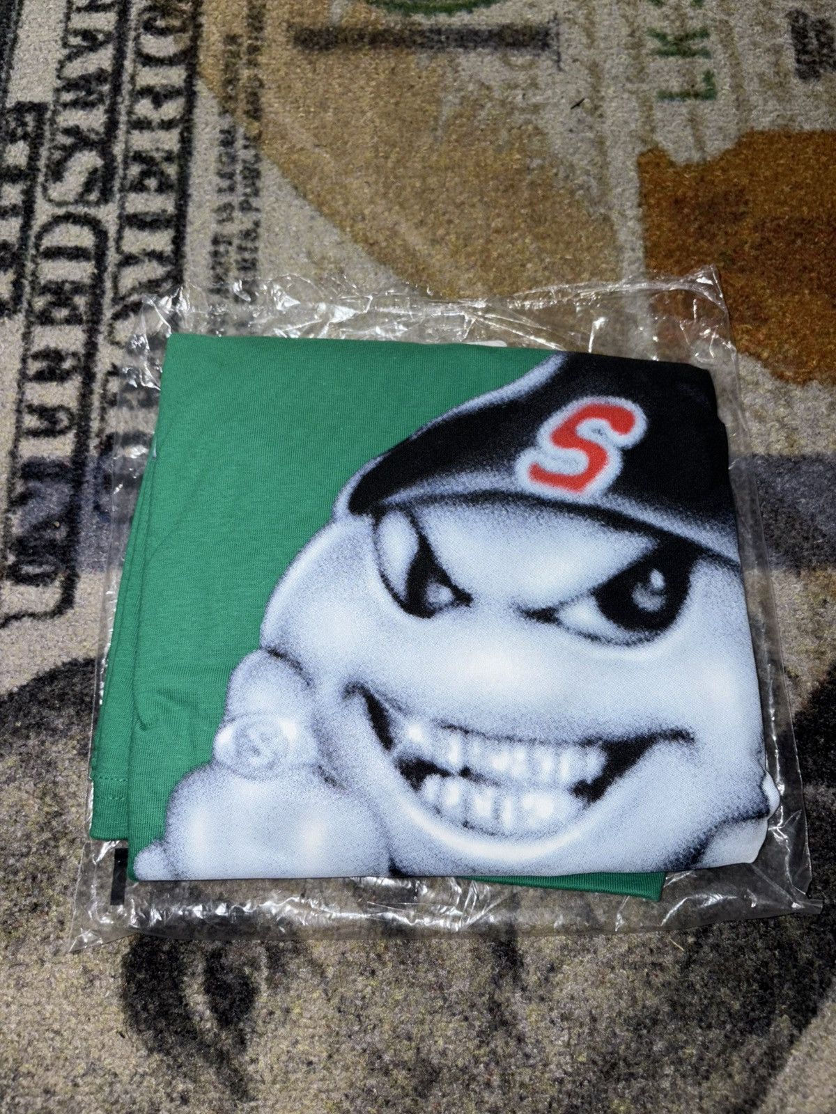 Supreme Supreme Snowman Tee Green Size US XL / EU 56 / 4 - 1 Thumbnail