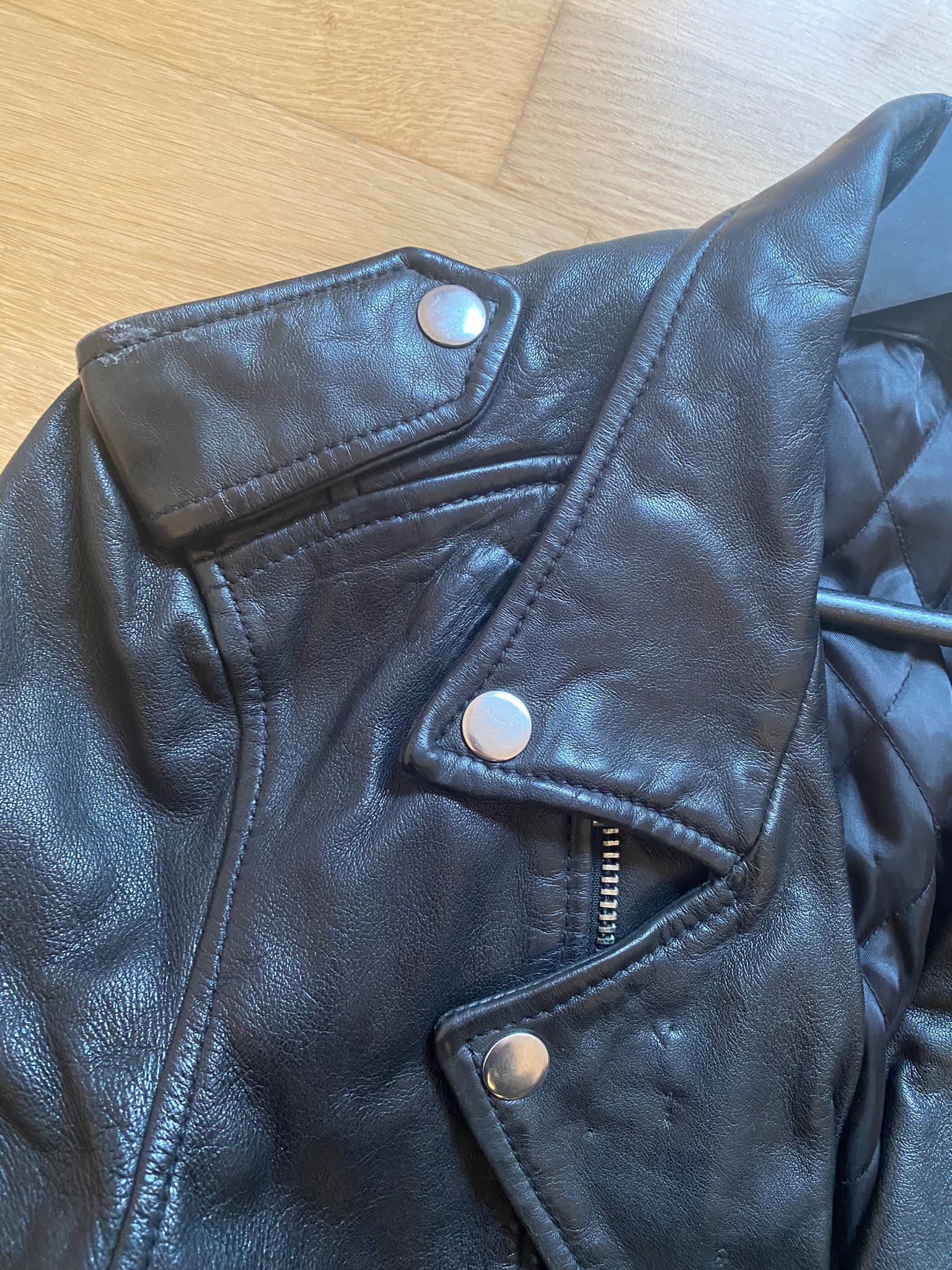 Blk Dnm BLK DNM leather jacket 5 Size US S / EU 44-46 / 1 - 7 Thumbnail