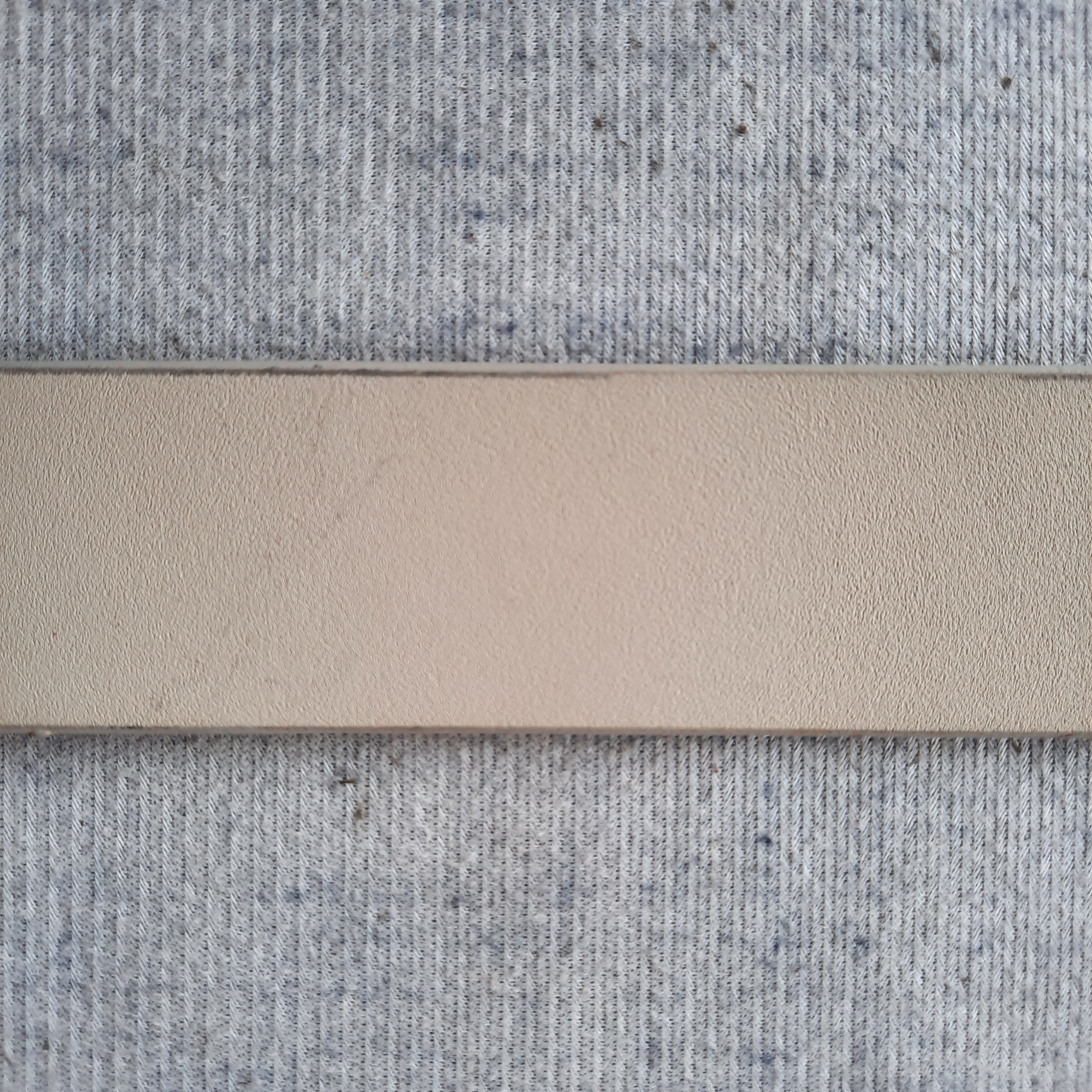 Japanese Brand ⚒️ Garrison punk style white suede leather belt Size ONE SIZE - 8 Thumbnail