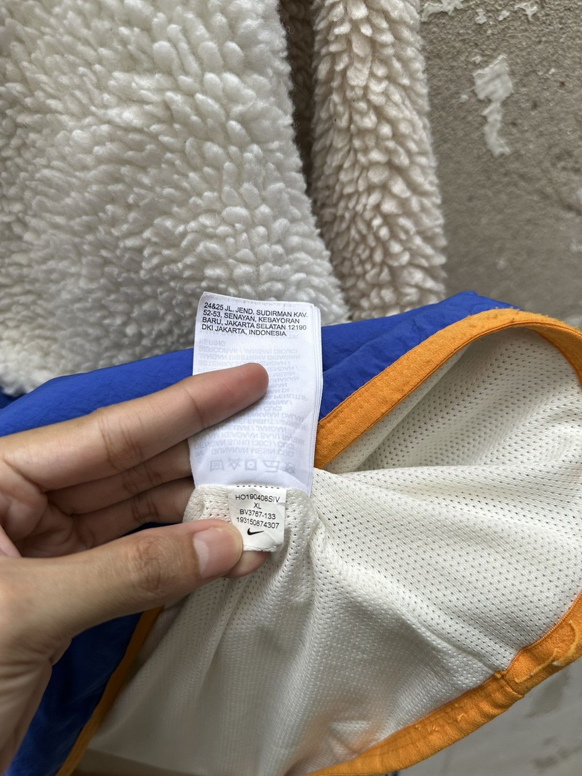 Nike Authentic Nike Anorak Crazy Block Clorway Fleece Hoodies Size US XL / EU 56 / 4 - 8 Thumbnail