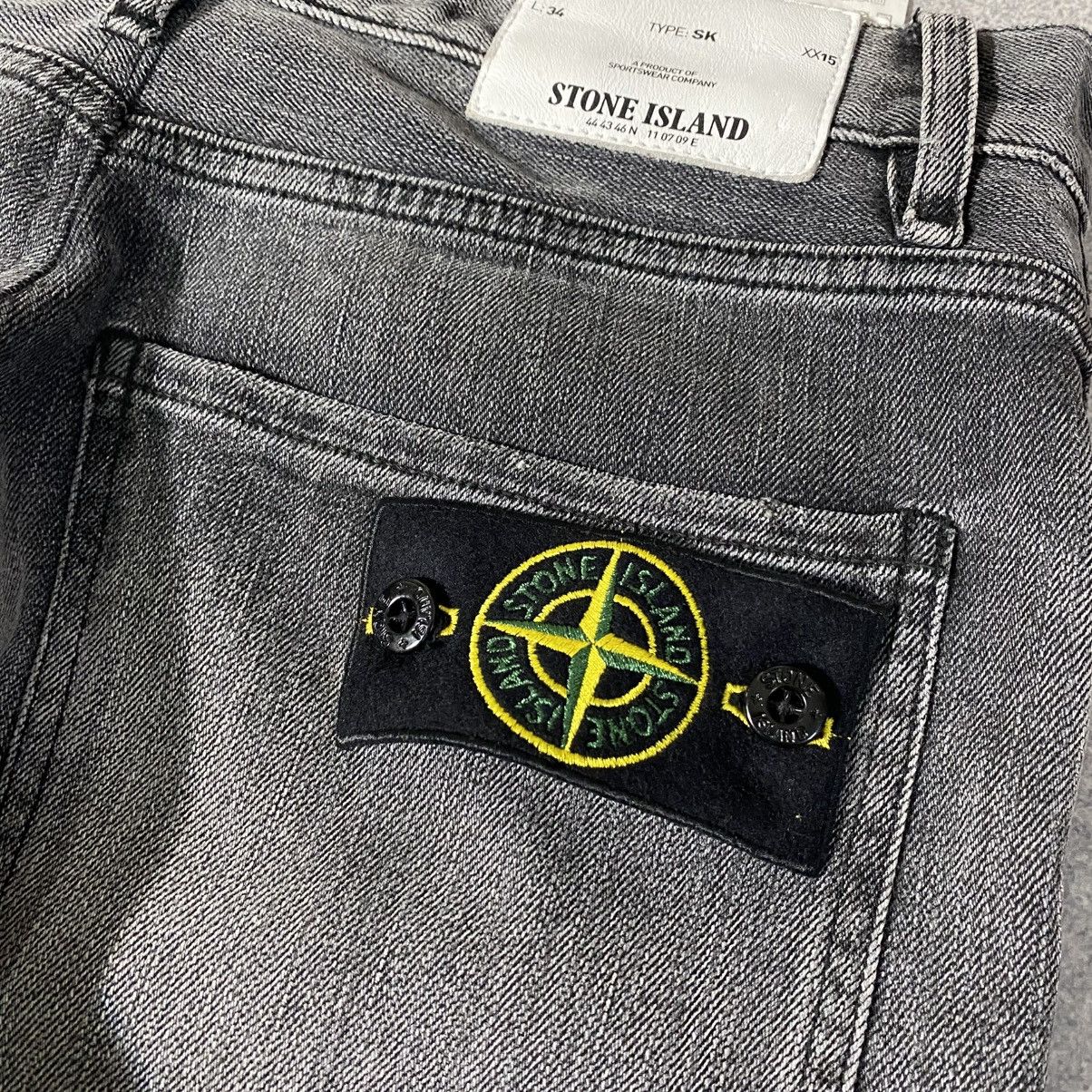 Stone Island Stone Island jeans Italy designer denim streetwear logo 00s Size US 31 - 4 Thumbnail