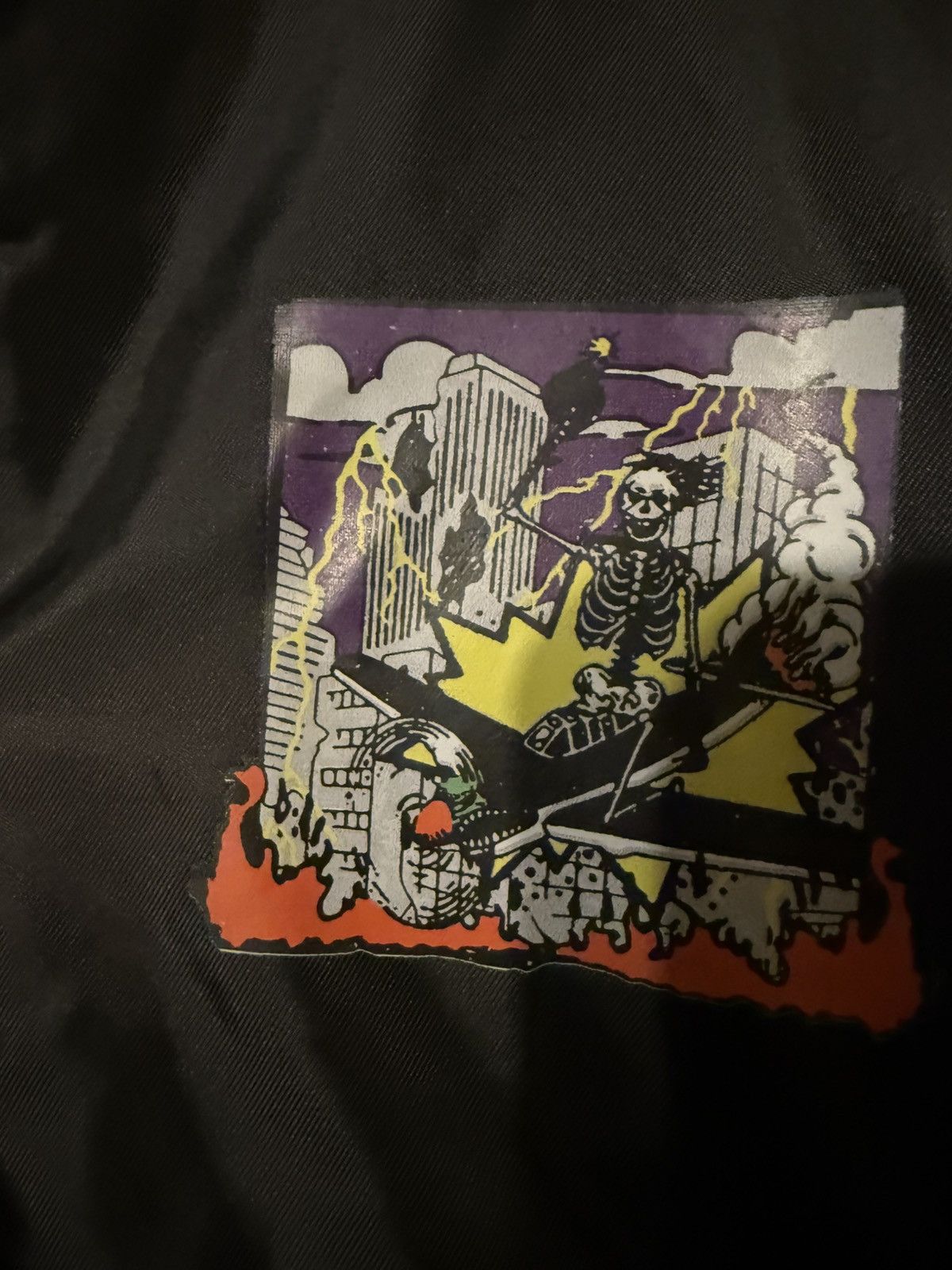 City Morgue City Morgue Dead On Arrival Bomb Squadron Bomber Jacket Size US M / EU 48-50 / 2 - 3 Thumbnail