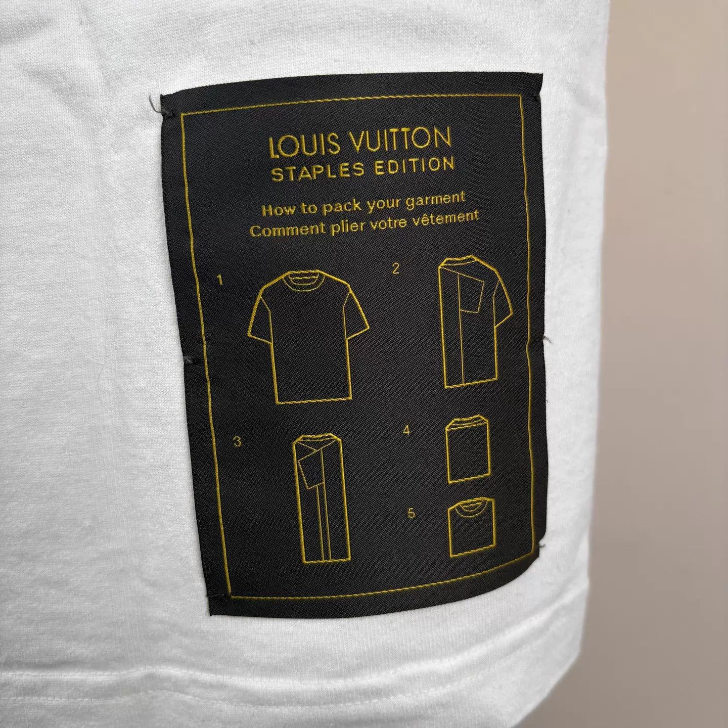 Louis Vuitton Louis Vuitton White Unisex SS Tee XXL Italian New Back Logo Size US XXL / EU 58 / 5 - 5 Thumbnail