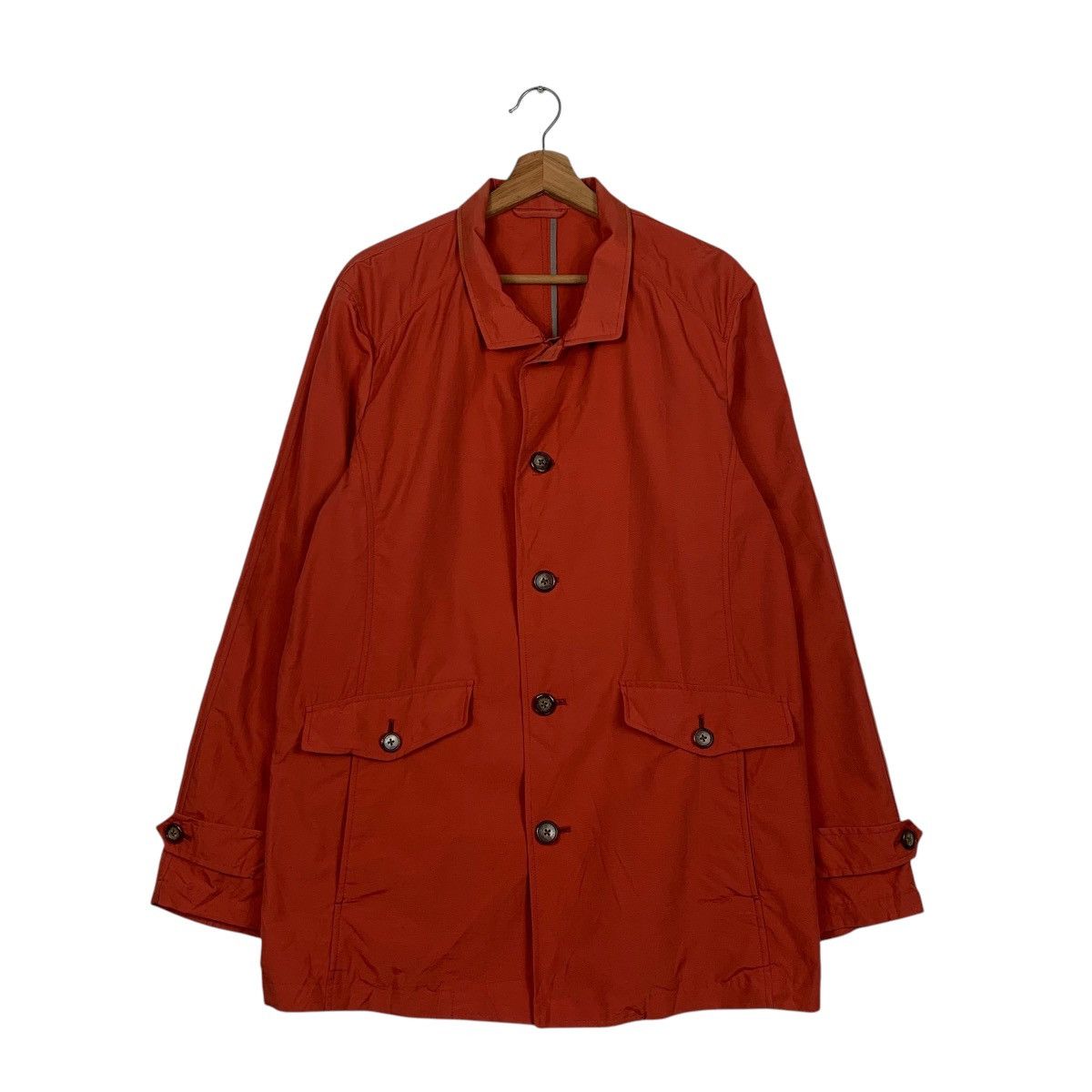 Eddie Bauer Eddie Bauer Orange Casual Jacket Size US M / EU 48-50 / 2 - 1 Thumbnail
