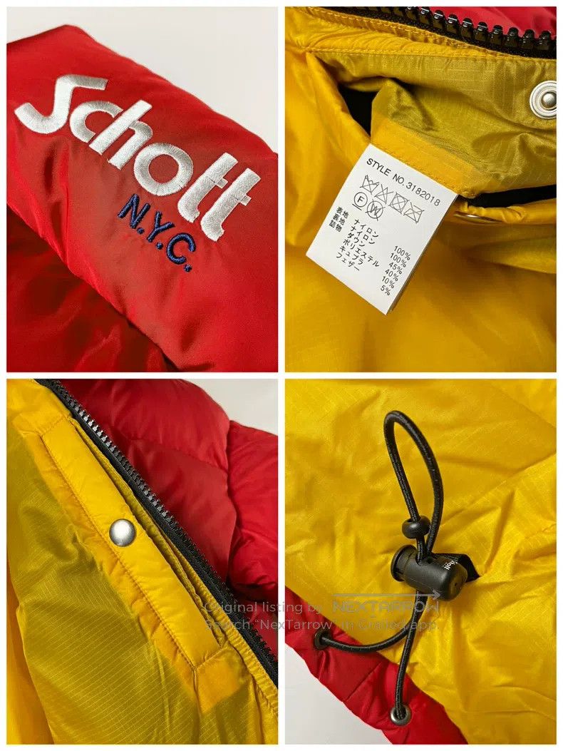 Schott Schott Extra thick down warm puff bread windproof waterpro Size US S / EU 44-46 / 1 - 9 Thumbnail