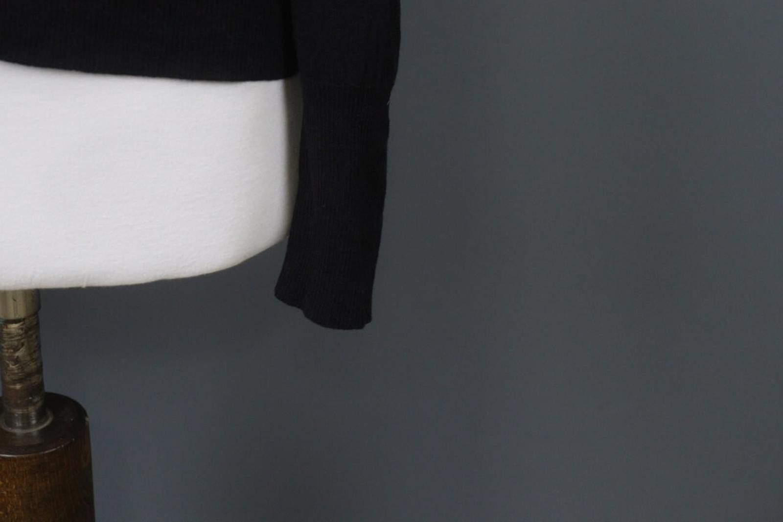 Marimekko Marimekko Black Wool Long Sleeve Front Cardigan Size XL Size XL / US 12-14 / IT 48-50 - 4 Thumbnail