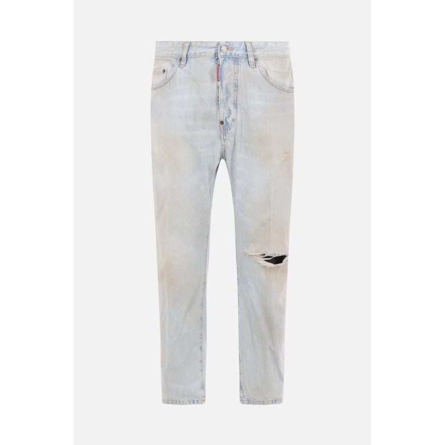 Dsquared2 DSQUARED2 Light L.A. Wash Bro Blue Denim Jeans New & Authent Size US 30 / EU 46 - 1 Thumbnail