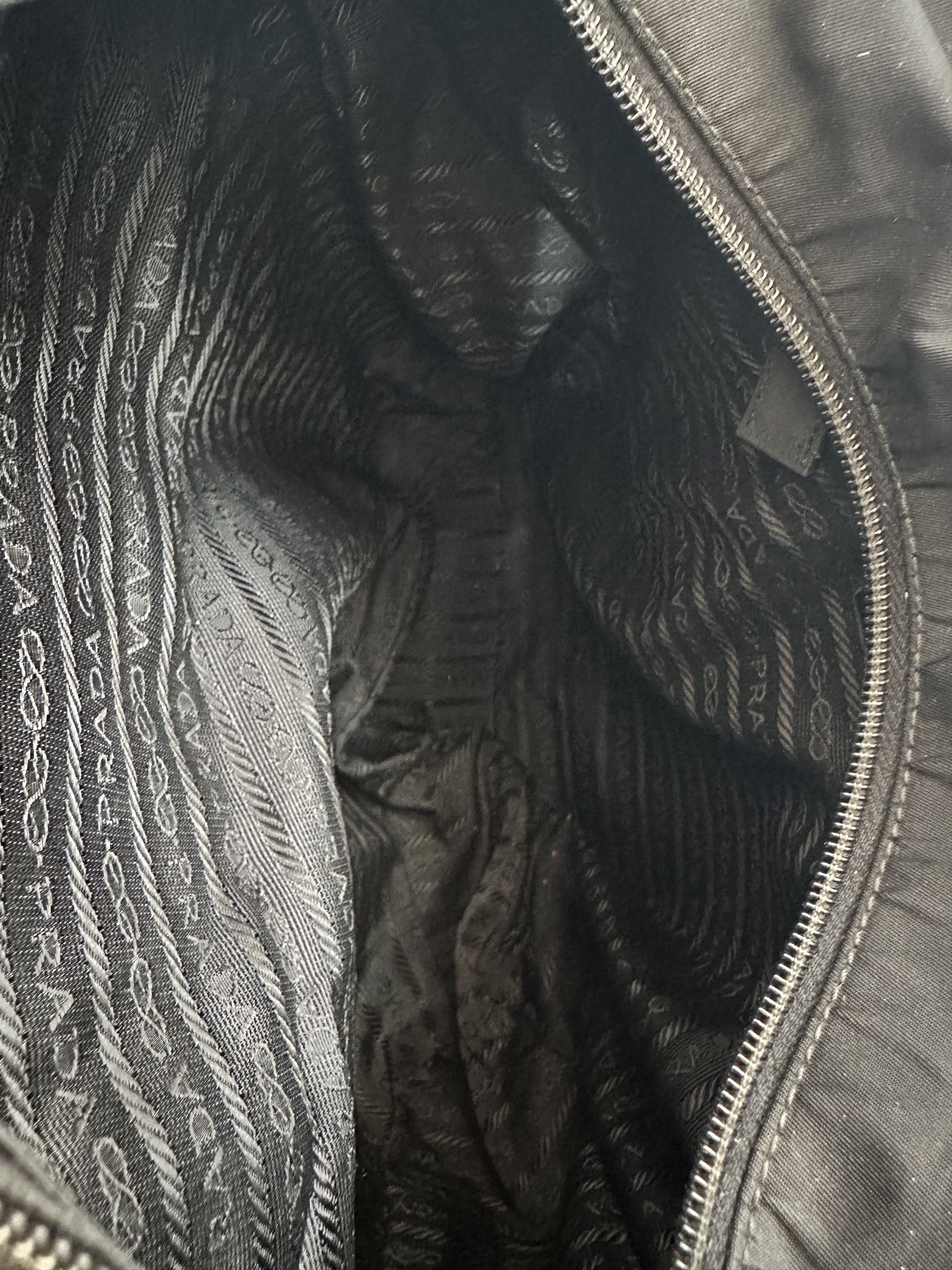 Prada × Vintage Prada Black Nylon Tote Bag Size ONE SIZE - 8 Thumbnail