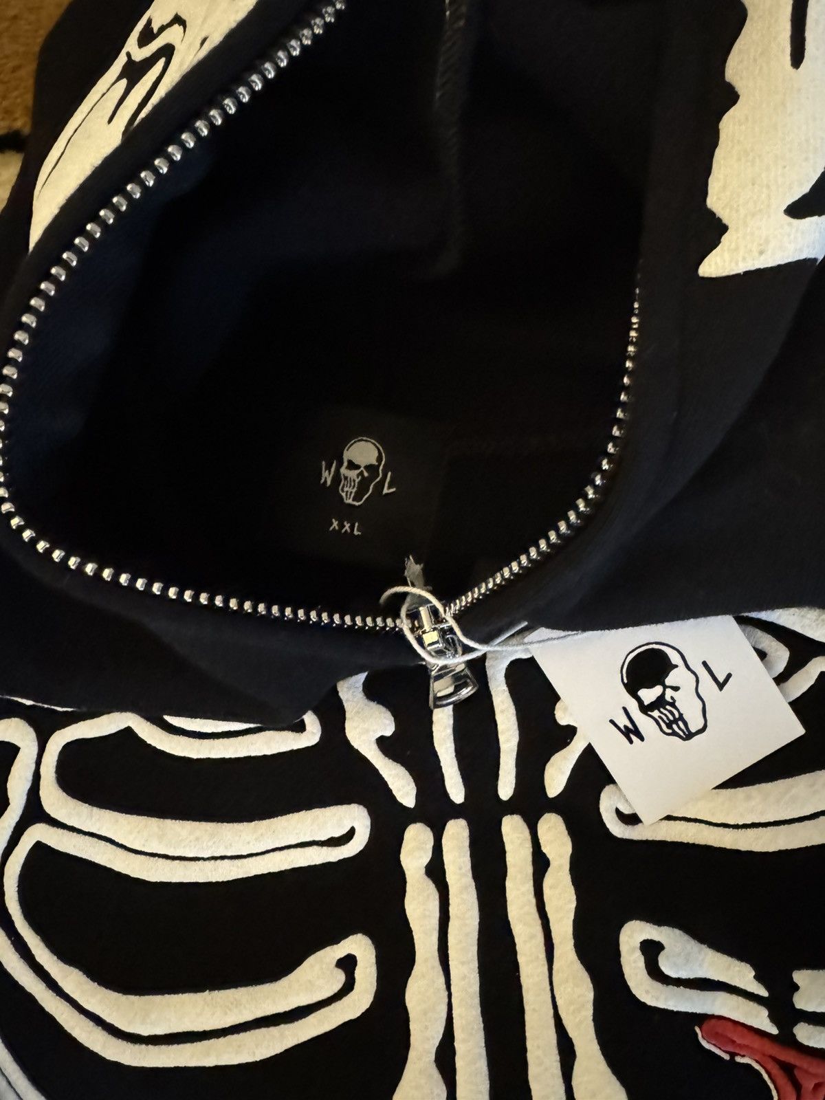 Warren Lotas Warren Lotas Skeleton Hoodie 2024 - XXL Size US XXL / EU 58 / 5 - 3 Thumbnail