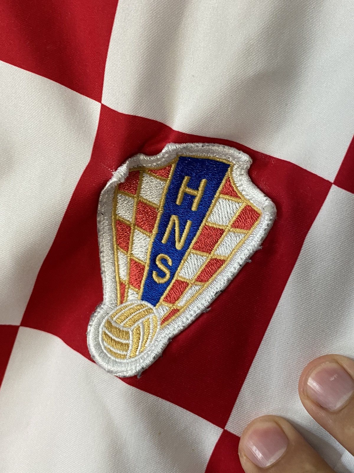 Nike 2002 Vintage Nike Croatia Soccer Jersey National Team Shirt Size US L / EU 52-54 / 3 - 7 Thumbnail