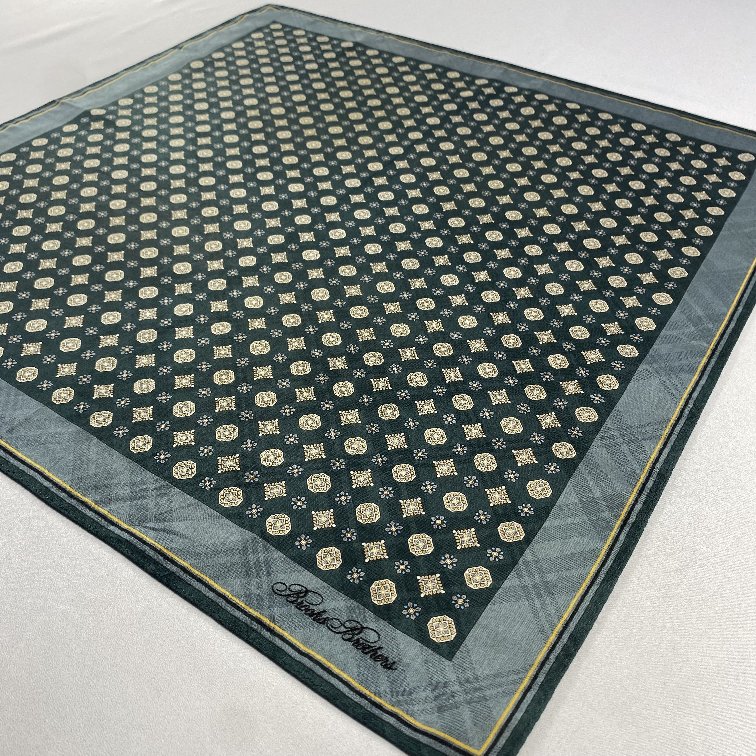 Brooks Brothers × Vintage Brooks Brothers Bandana/ Handkerchief / Neckerchief-P689 Size ONE SIZE - 2 Thumbnail