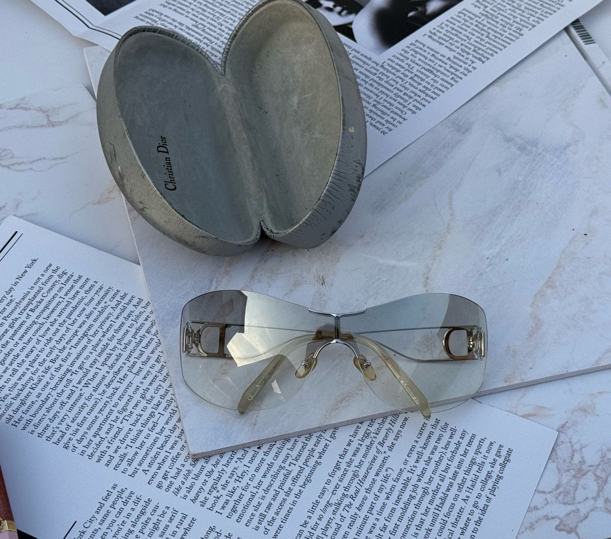 Dior Dior Galliano vintage sunglasses Diorella Size ONE SIZE - 20 Thumbnail