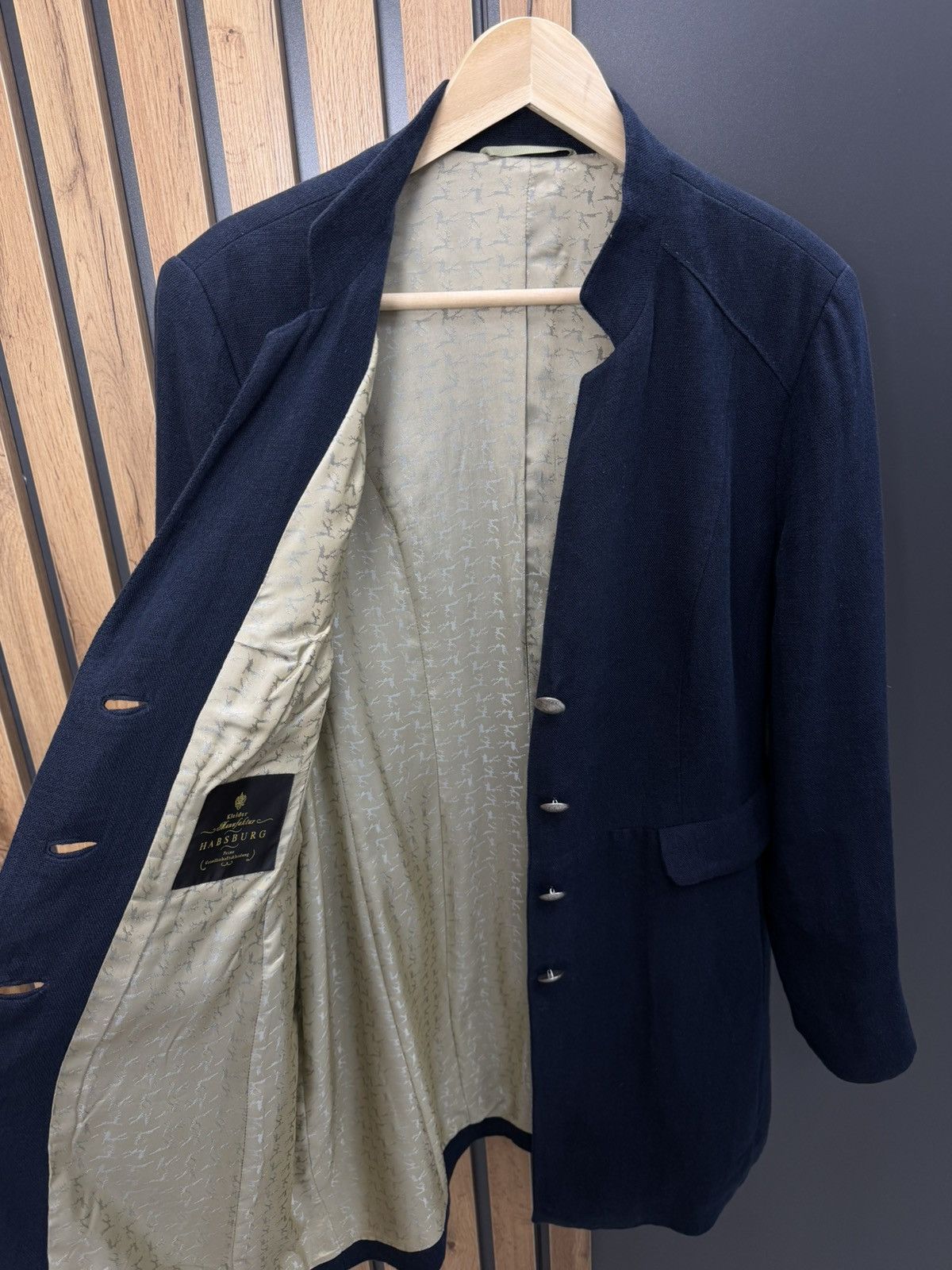 Other Habsburg Kleider Manufactur Linen Blazer Jacket Size XL / US 12-14 / IT 48-50 - 8 Thumbnail